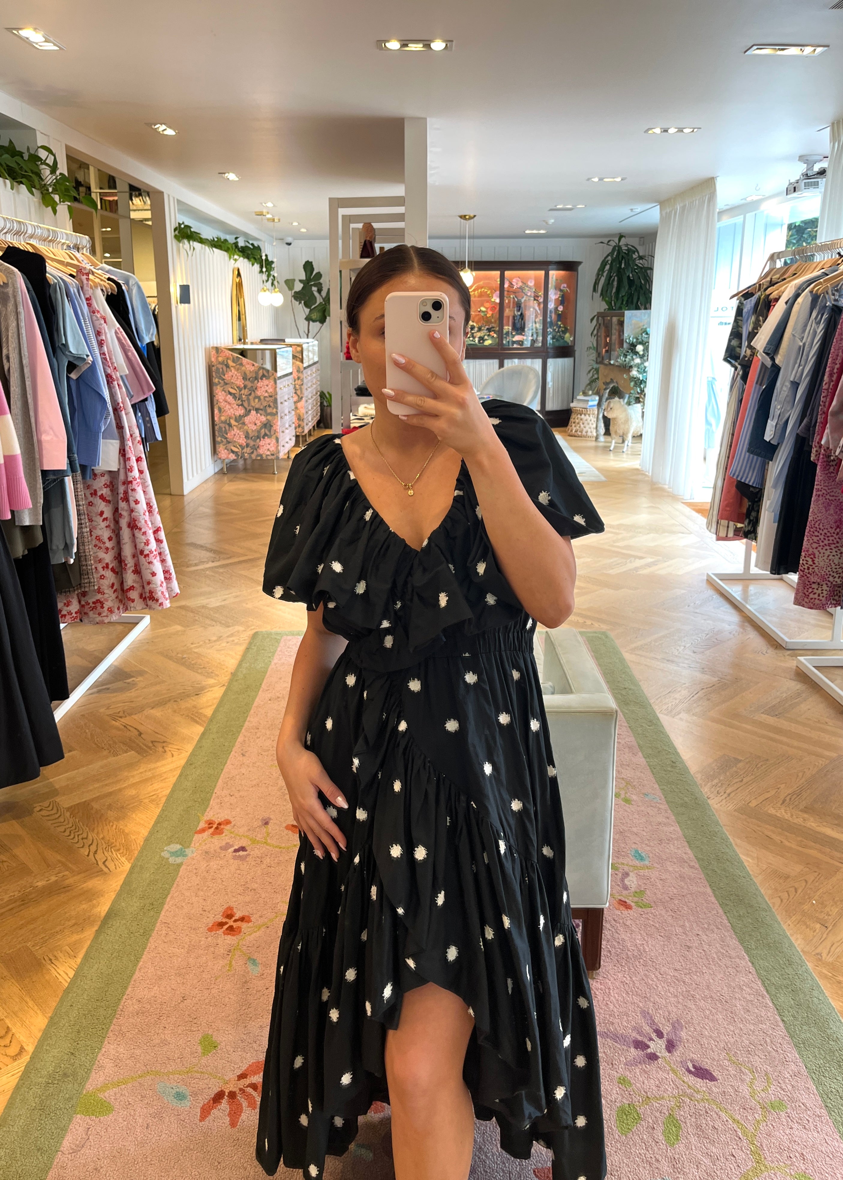 MERLETTE | FLUTTER LORIS MIDI DRESS