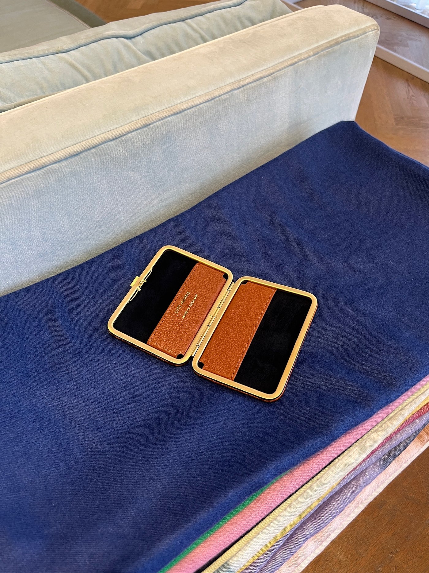 LUTZ MORRIS | CROCO NOLAN CARD HOLDER