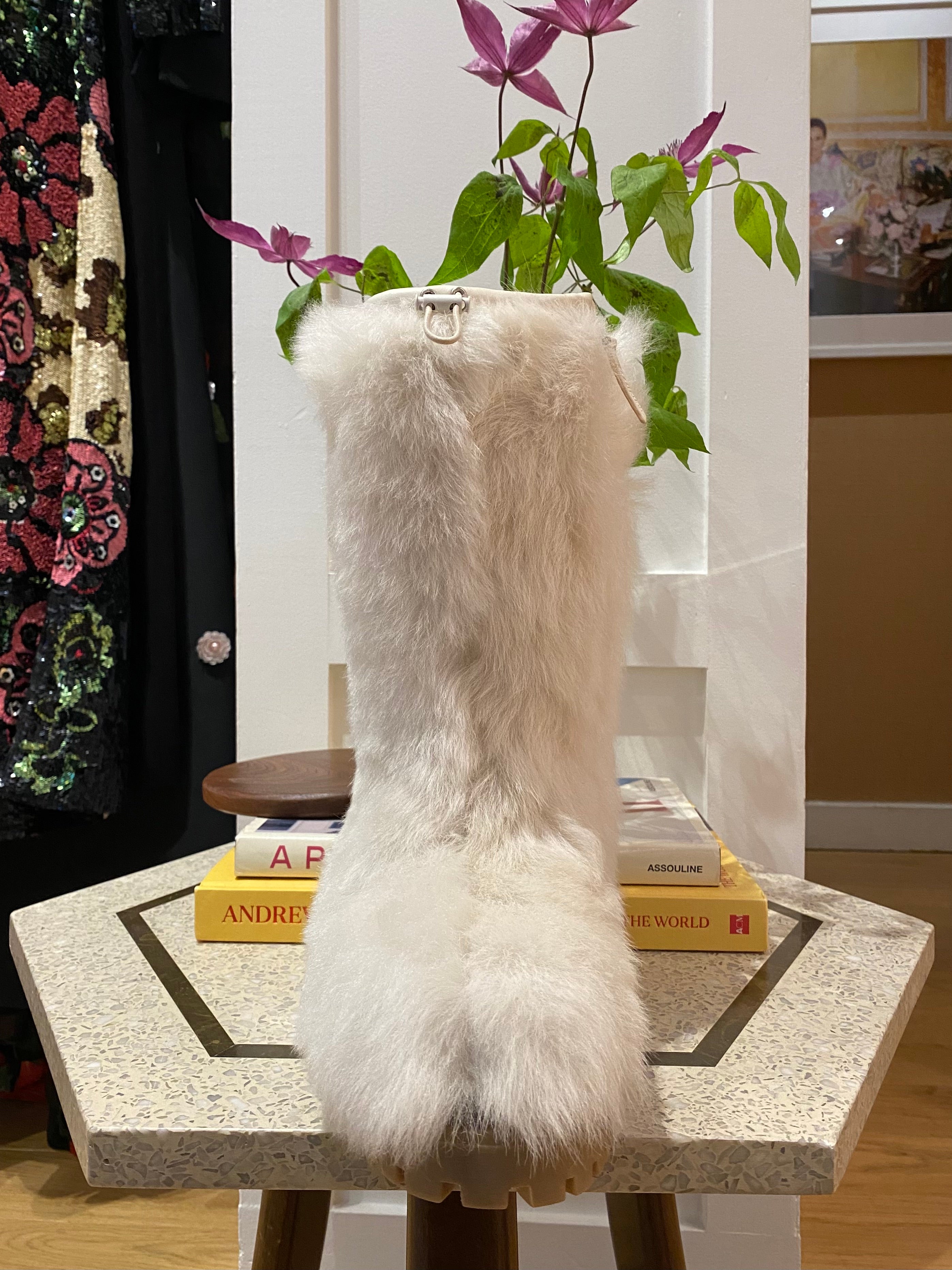 YVES SALOMON | TALL SHEARLING BOOT