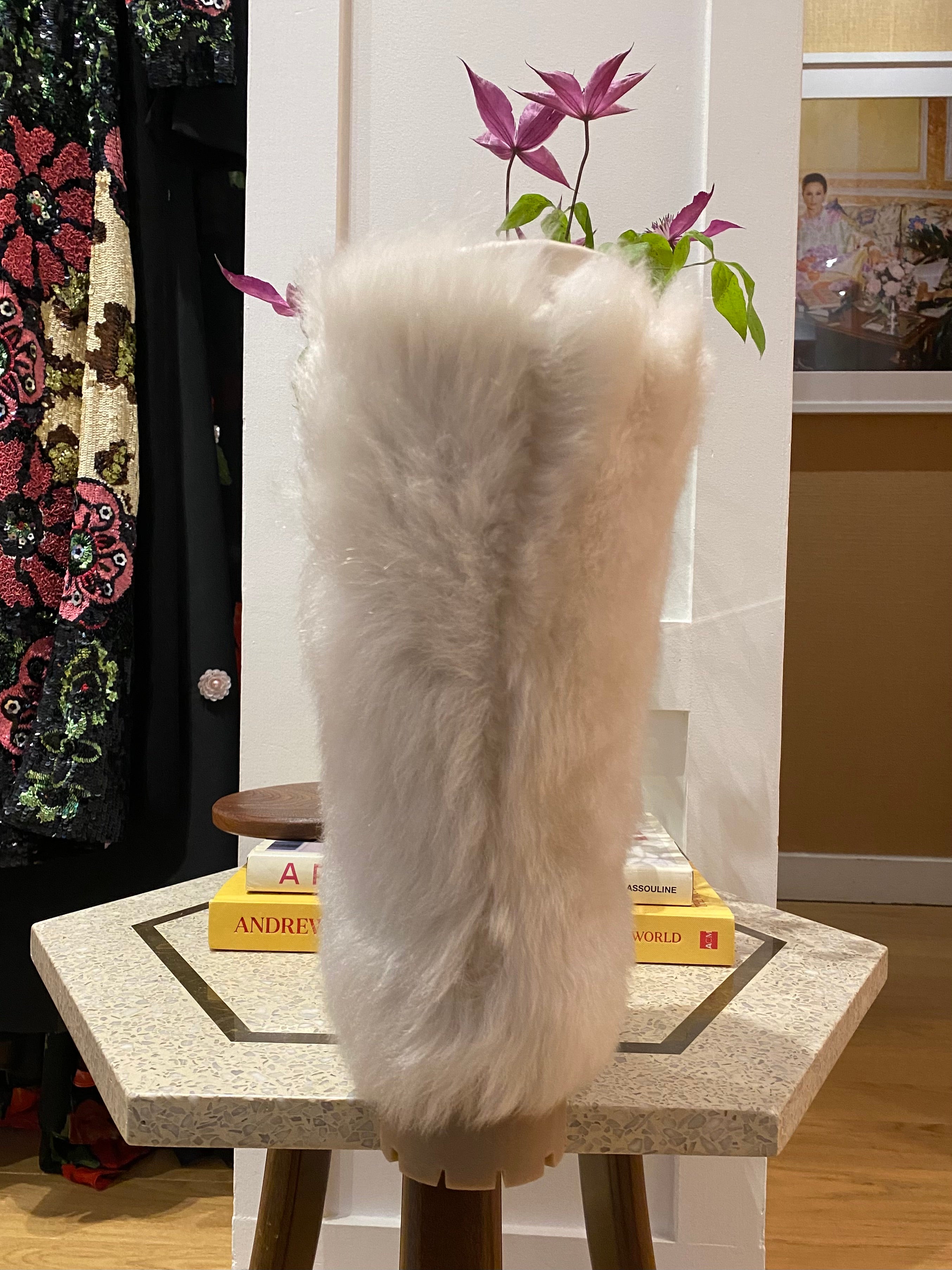 YVES SALOMON | TALL SHEARLING BOOT
