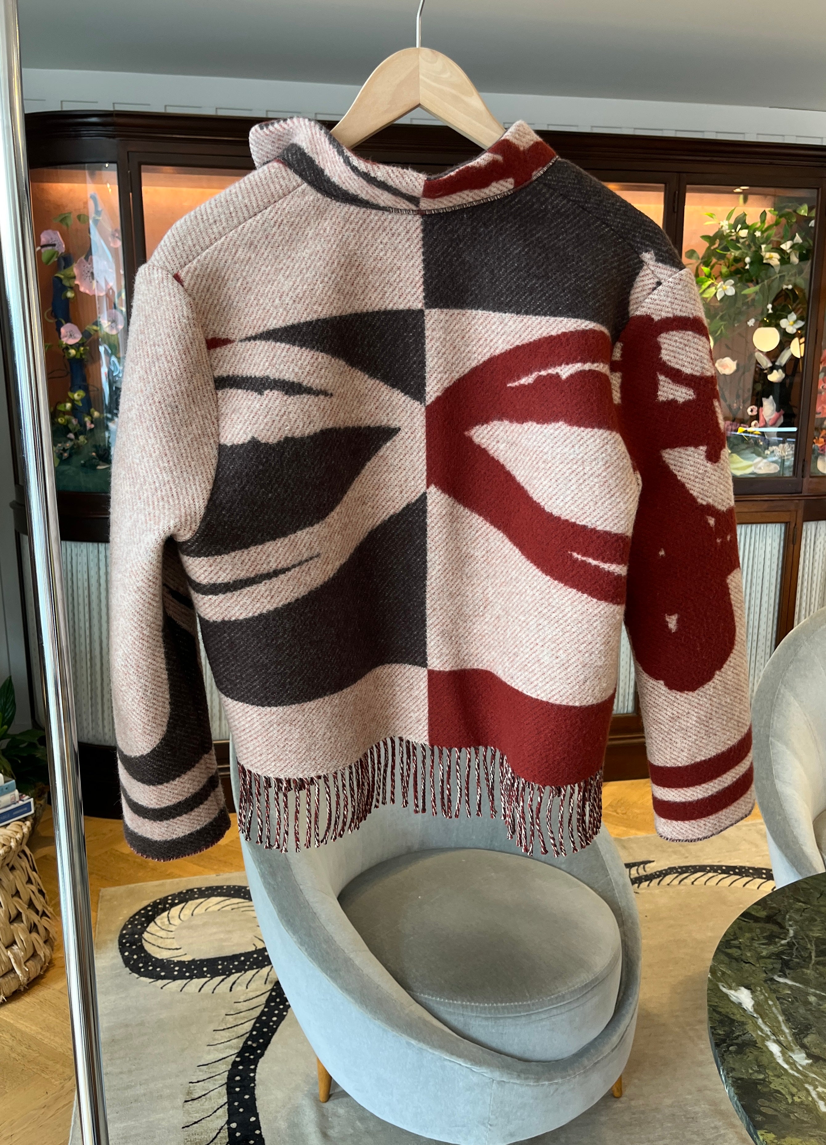 LILY EVE | LONG SLEEVE FRINGE JACKET