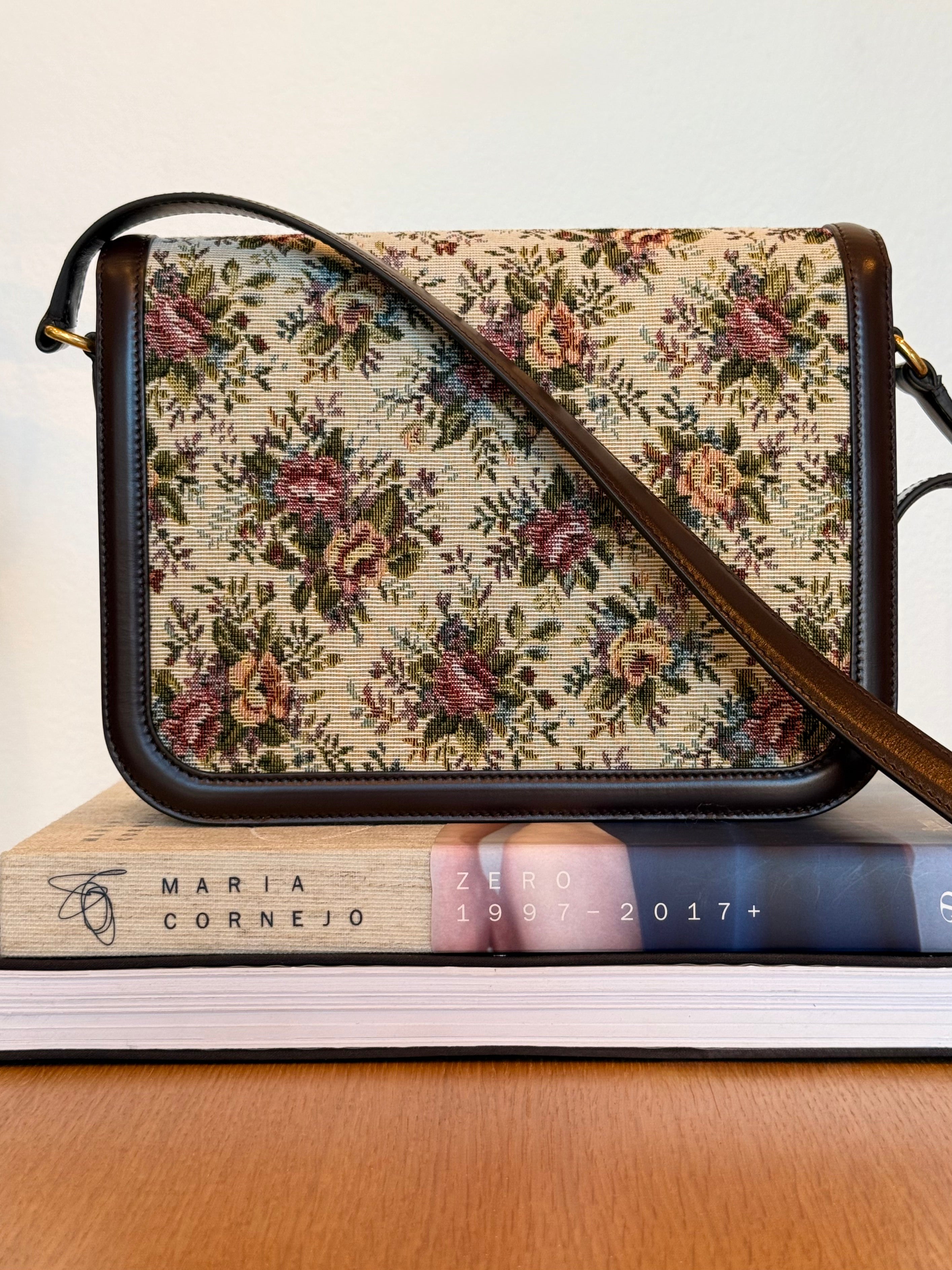 VALENTINO | 9 TO 5 JACQUARD SHOULDER BAG