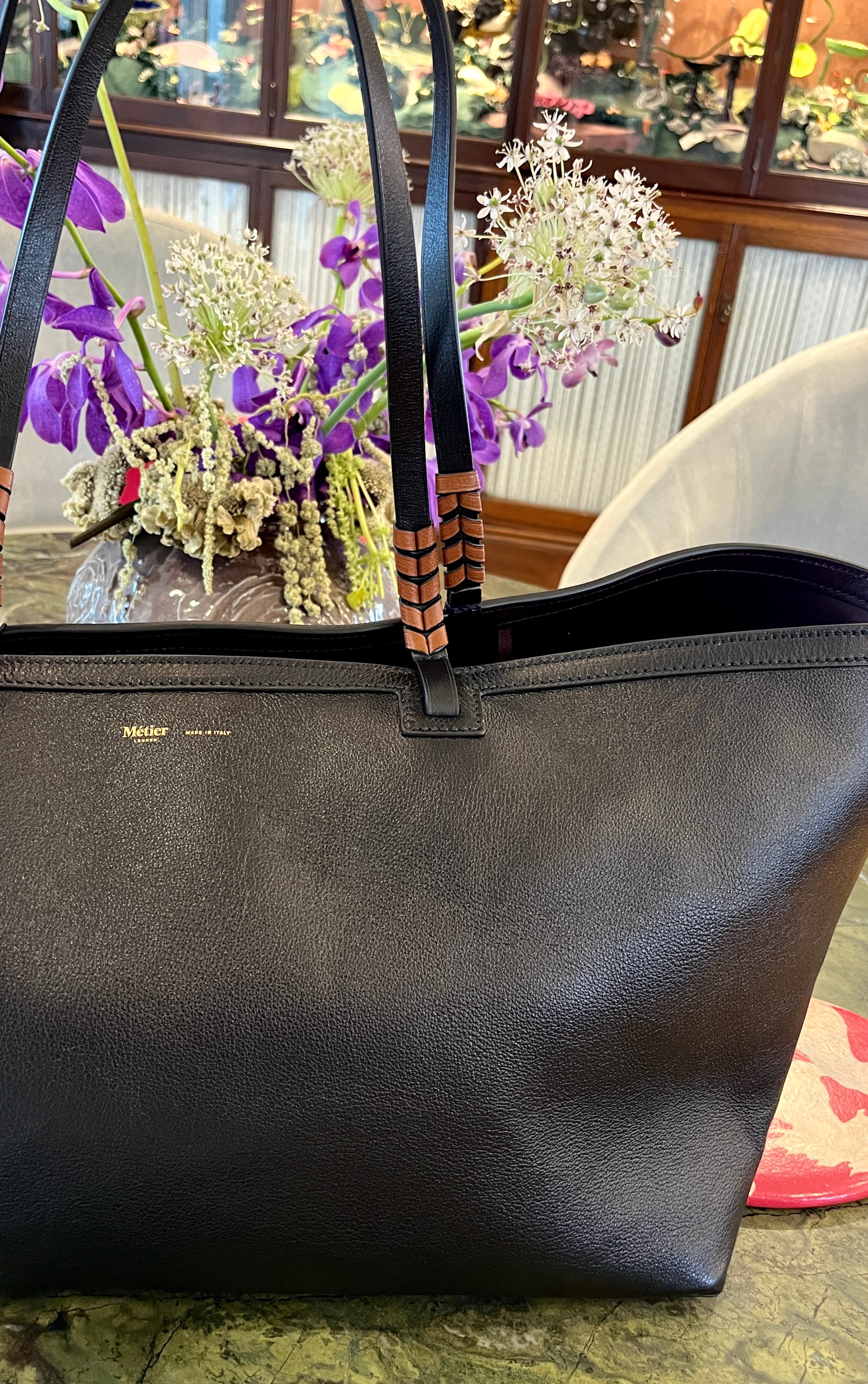 METIER | LEATHER CALA 42 TOTE BAG