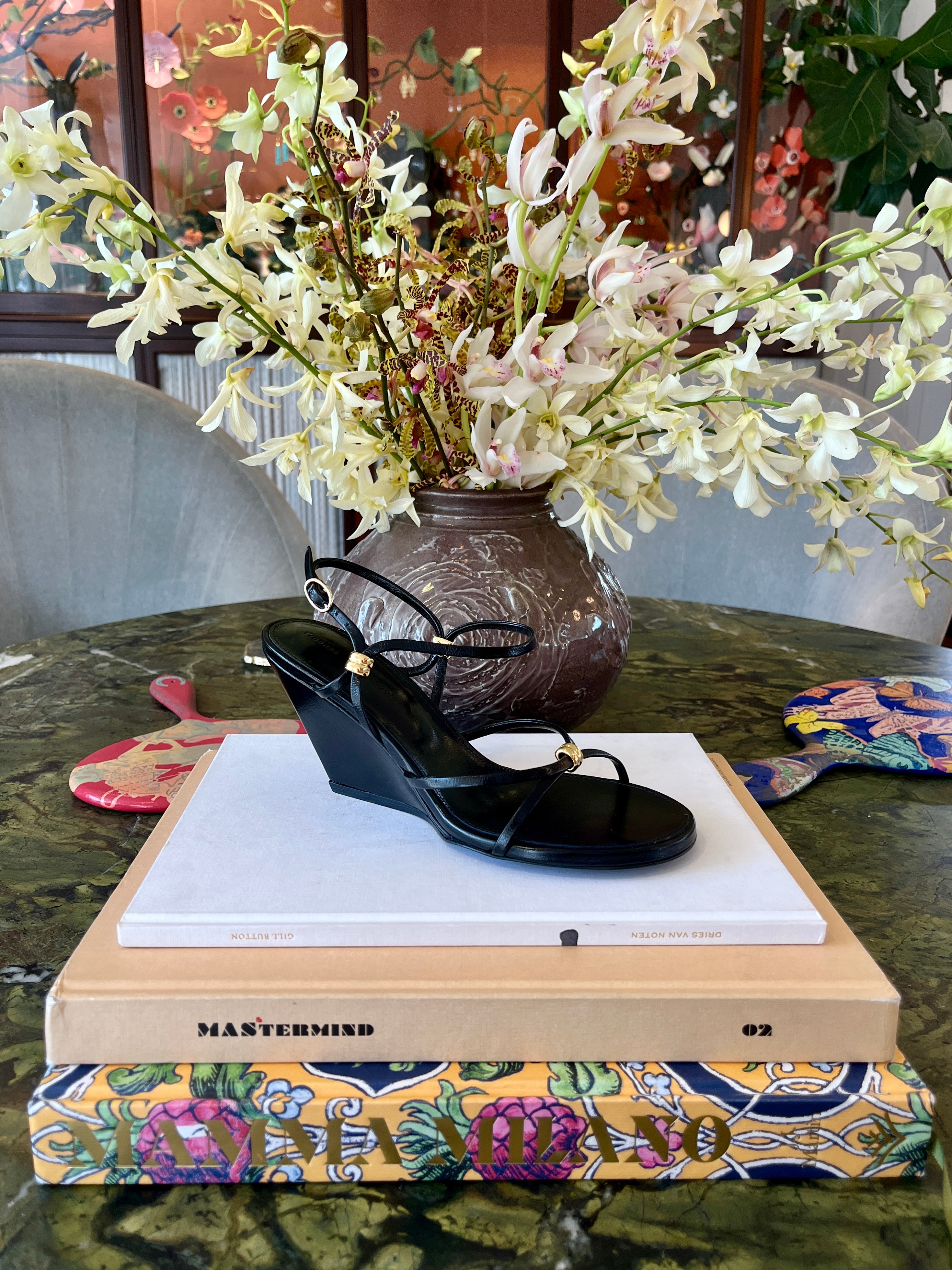 PROENZA SCHOULER | COIL WEDGE SANDALS
