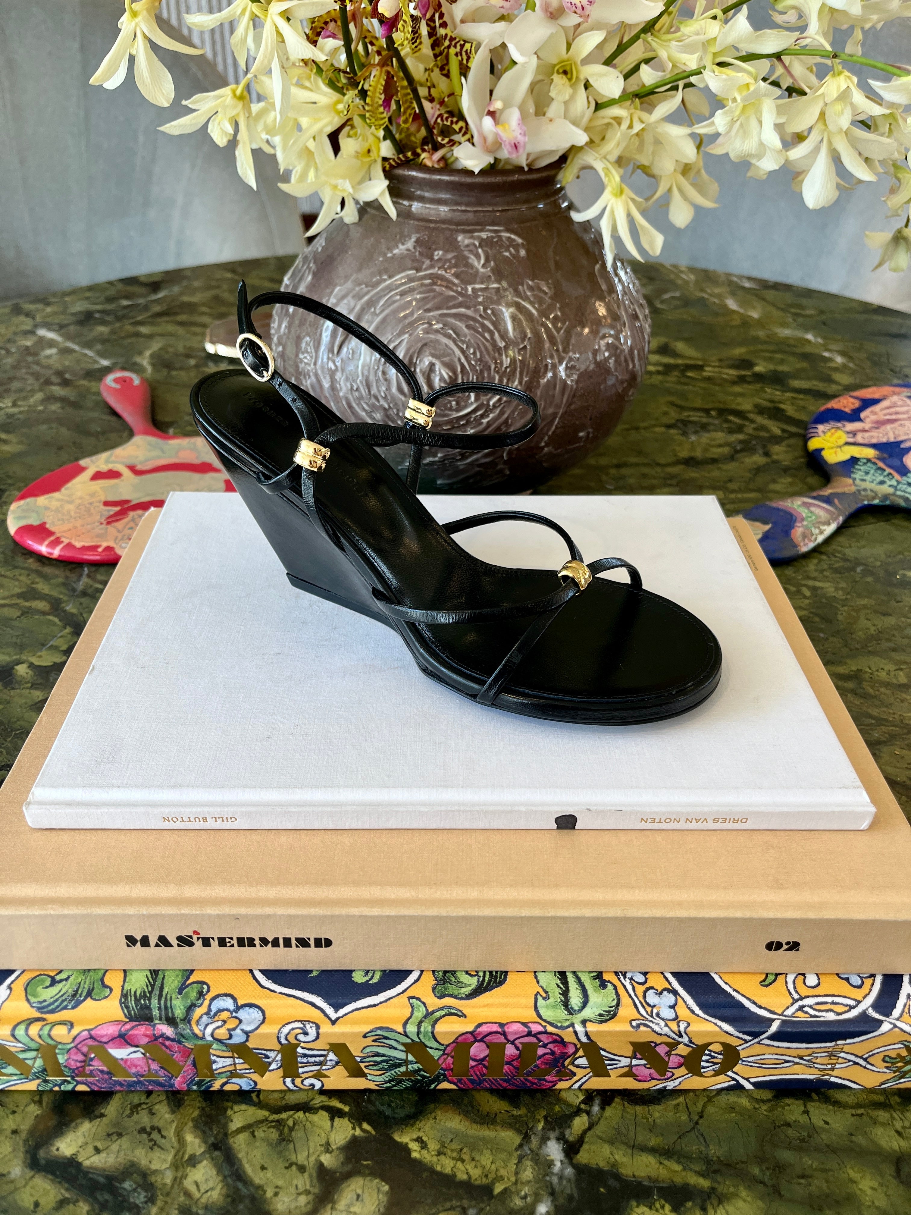 PROENZA SCHOULER | COIL WEDGE SANDALS