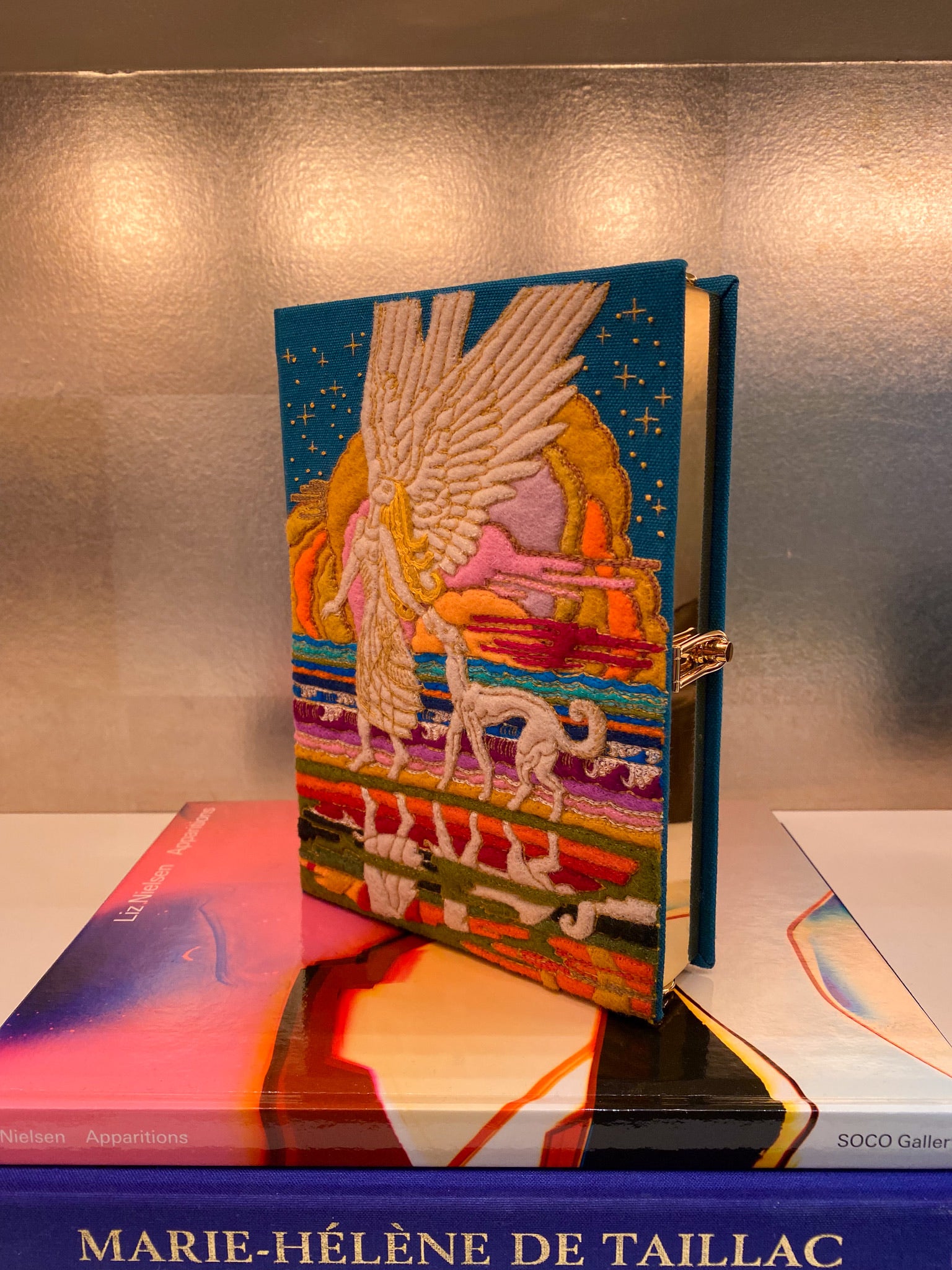OLYMPIA LE TAN | ANGEL STRAPPED BOOK CLUTCH