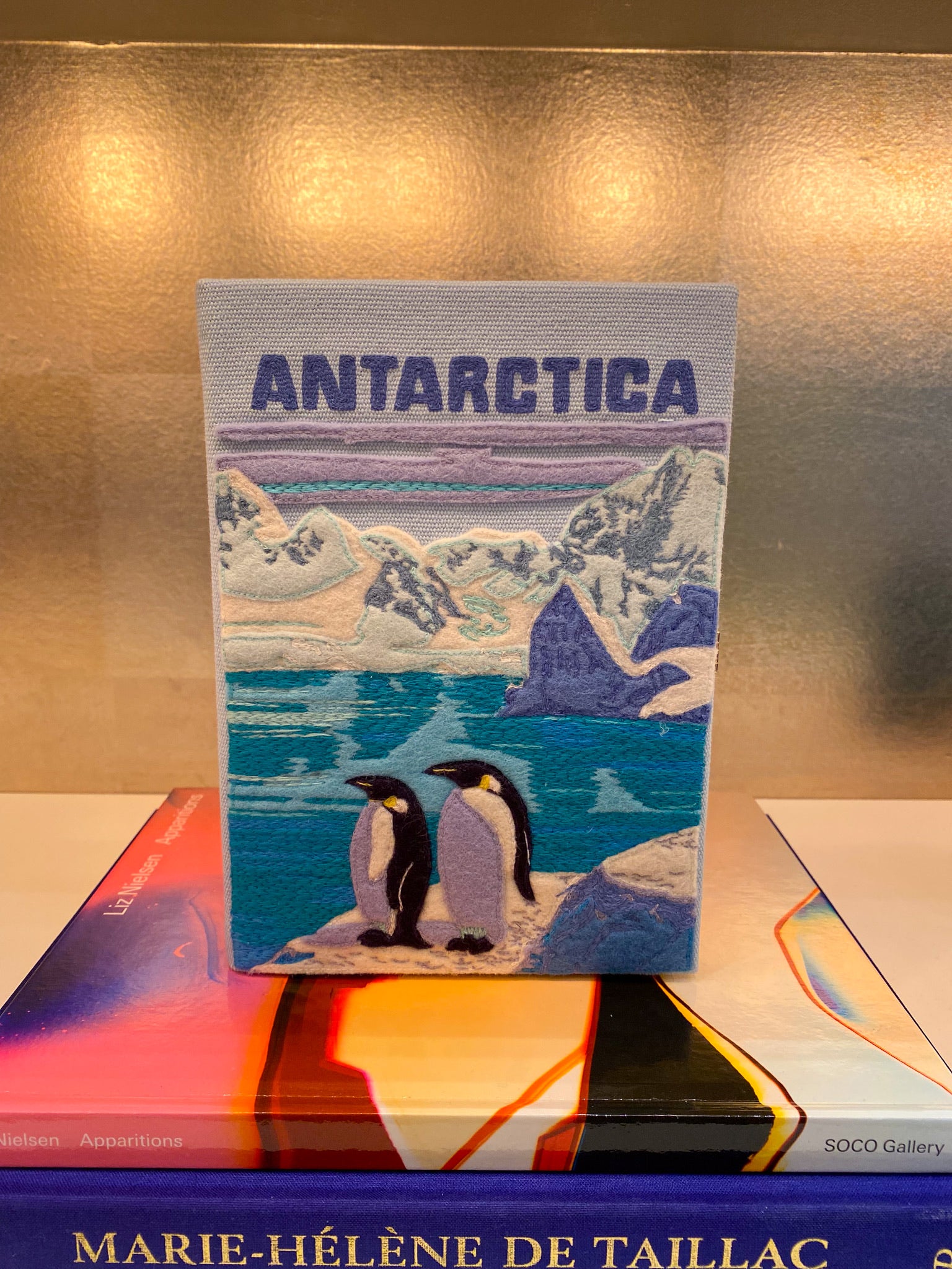 OLYMPIA LE TAN | ANTARTICA STRAPPED BOOK CLUTCH