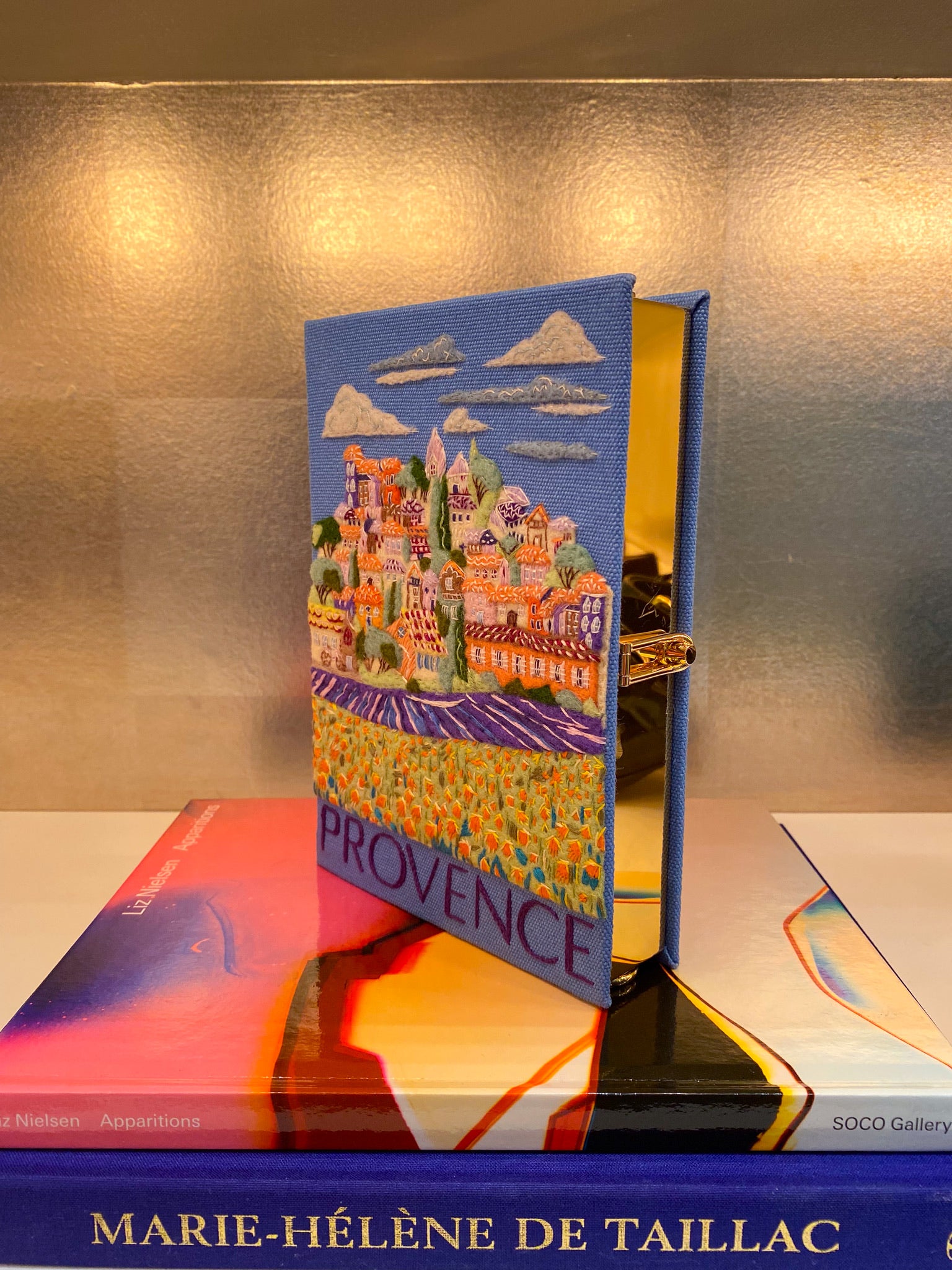 OLYMPIA LE TAN | PROVENCE STRAPPED BOOK CLUTCH