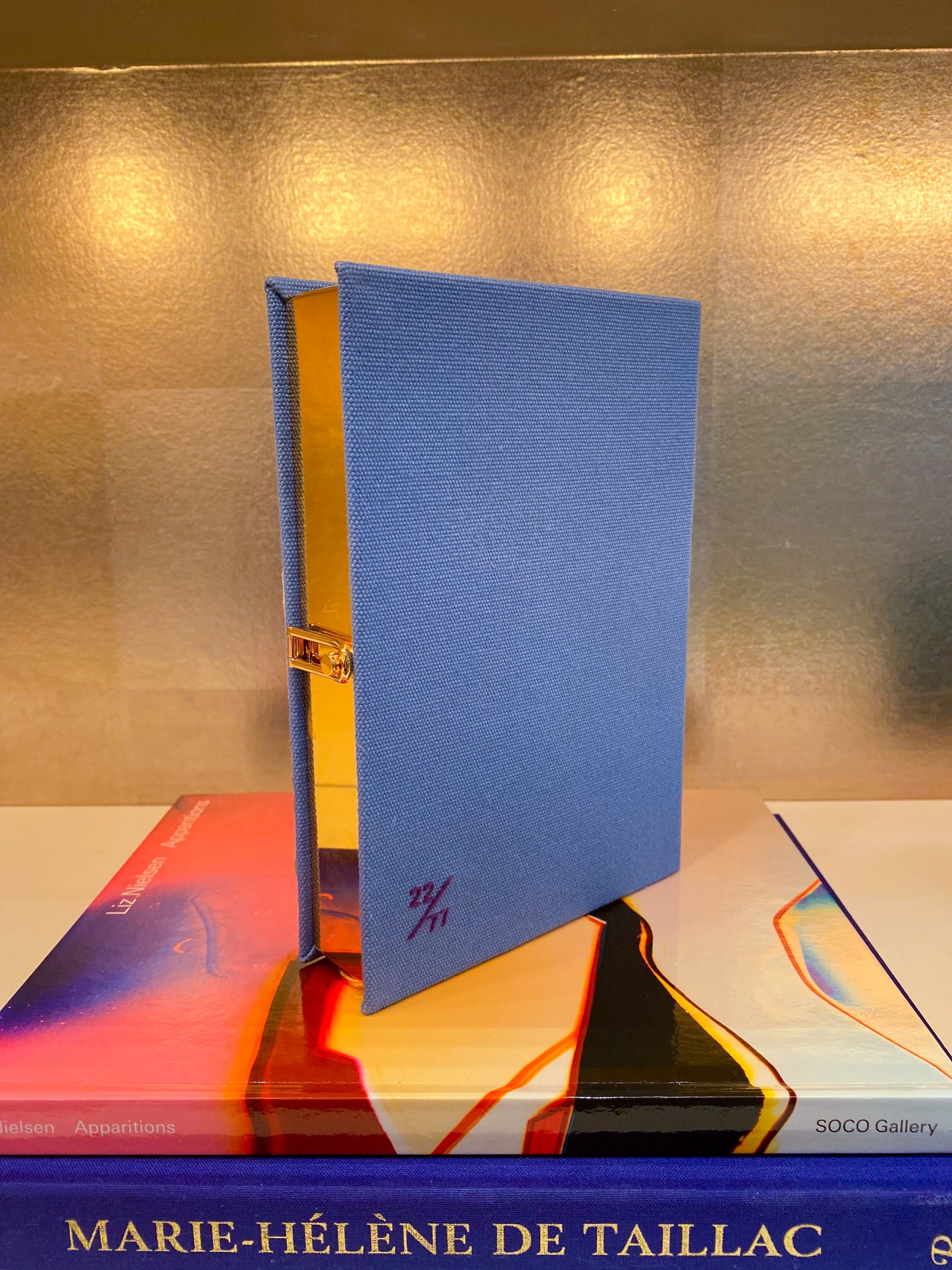 OLYMPIA LE TAN | PROVENCE STRAPPED BOOK CLUTCH