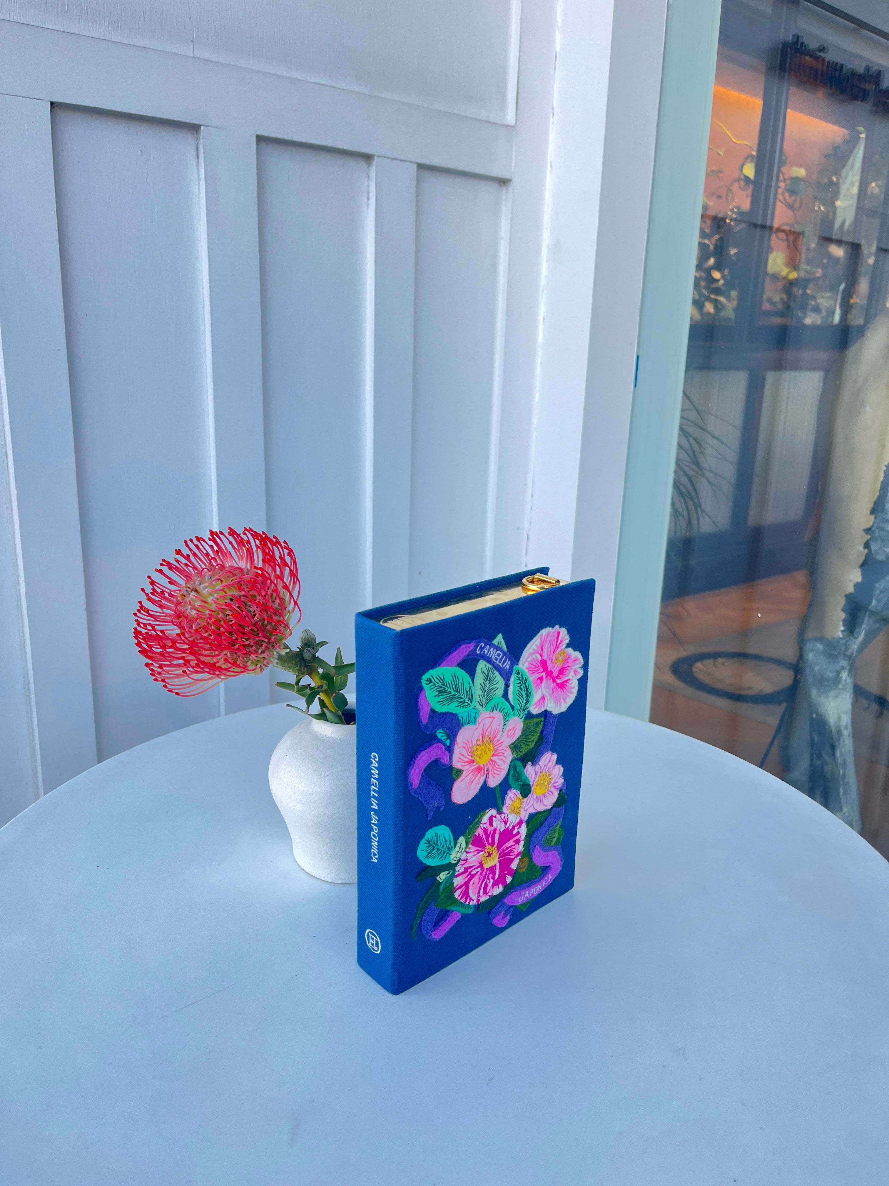 OLYMPIA LE TAN | CAMELIA STRAPPED BOOK CLUTCH