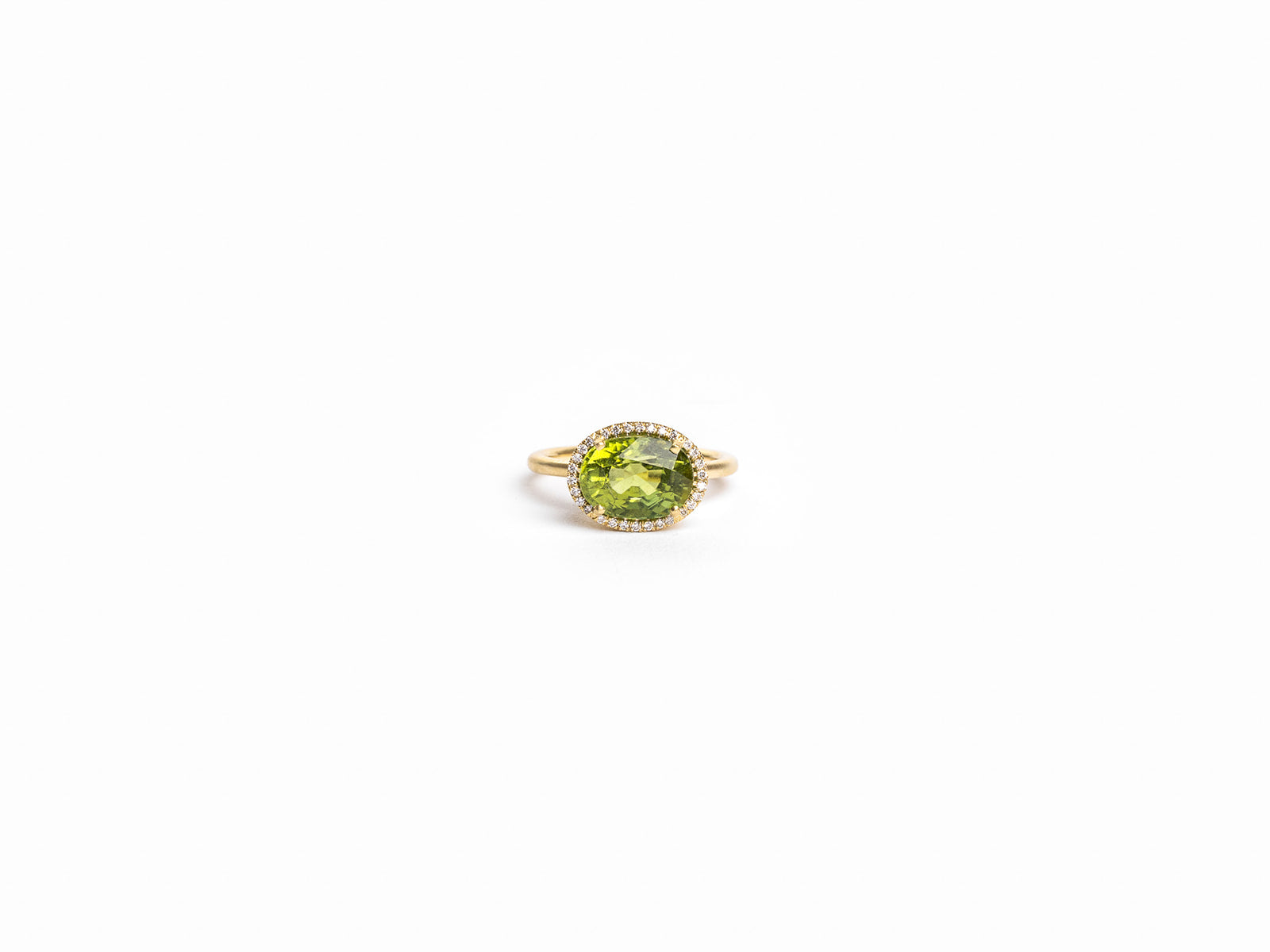 IRENE NEUWIRTH | GEMMY GEM OOAK GREEN TOURMALINE (4.42) RING WITH DIAMOND PAVE | WOMEN'S LUXURY DESIGNER CLOTHING, SHOES, HANDBAGS & JEWELRY | CAPITOL CHARLOTTE, NC & BRENTWOOD, CA