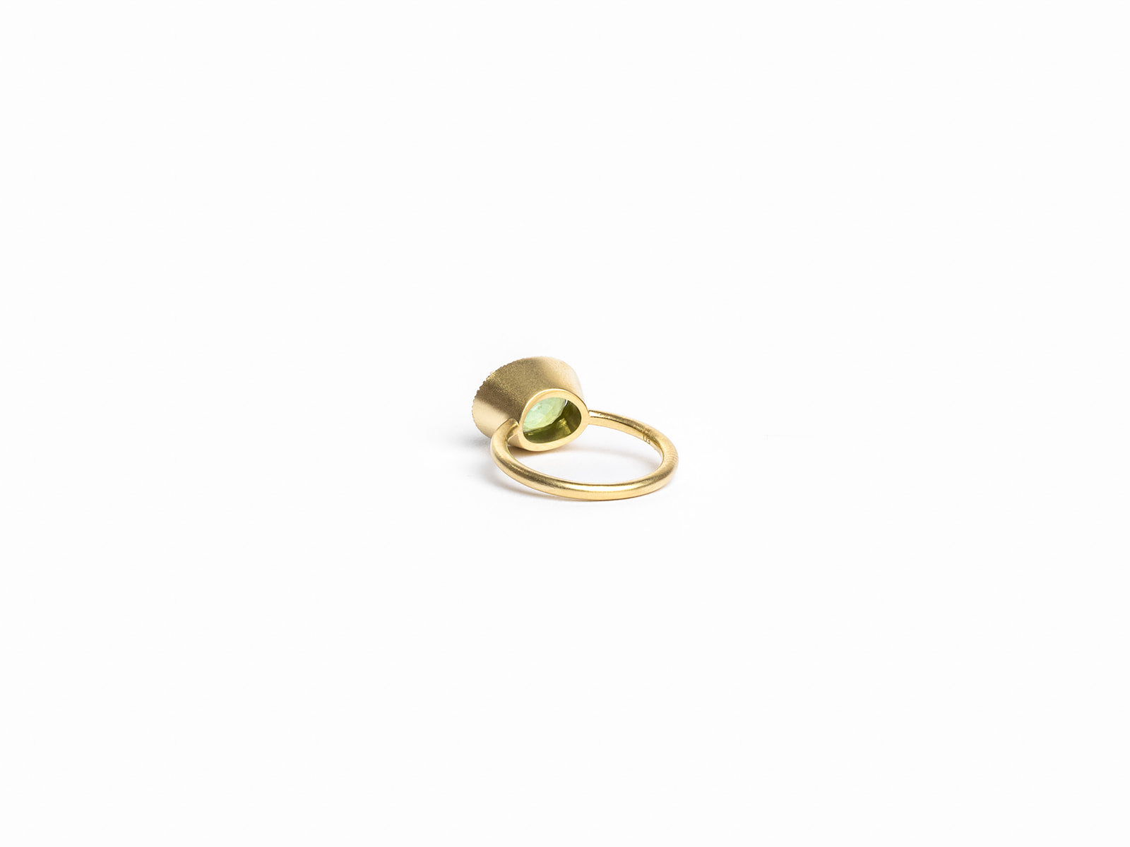 IRENE NEUWIRTH | GEMMY GEM OOAK GREEN TOURMALINE (4.42) RING WITH DIAMOND PAVE | WOMEN'S LUXURY DESIGNER CLOTHING, SHOES, HANDBAGS & JEWELRY | CAPITOL CHARLOTTE, NC & BRENTWOOD, CA