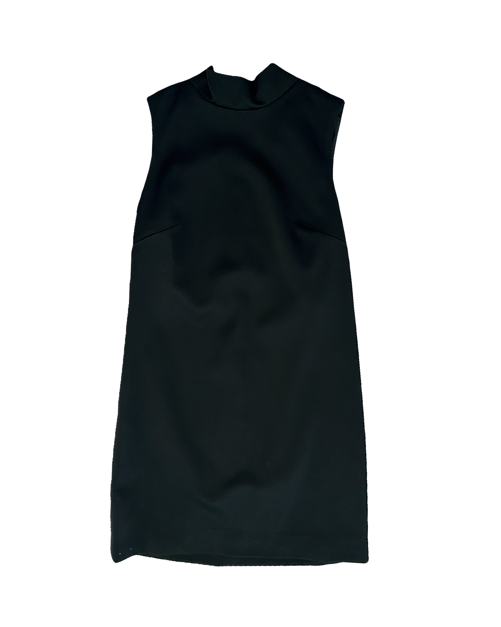 JULIE DE LIBRAN | SLEEVELESS CREPE SATIN BOW SHORT DRESS