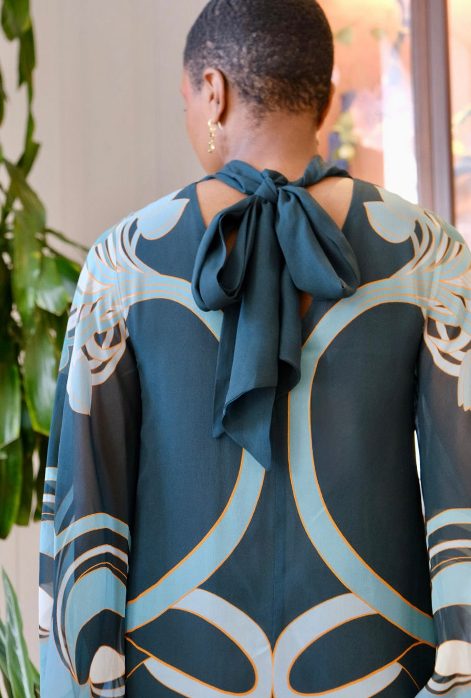 LA DOUBLE J | BLOOMING TULIP MAGNIFICO MIDI DRESS | WOMEN'S LUXURY DESIGNER CLOTHING, SHOES, HANDBAGS & JEWELRY | CAPITOL CHARLOTTE, NC & BRENTWOOD, CA