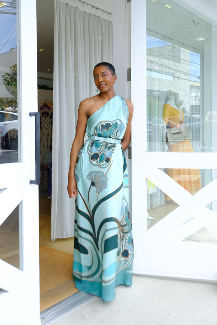 LA DOUBLE J | BLOOMING TULIP PRINTED ROY DRESS | WOMEN'S LUXURY DESIGNER CLOTHING, SHOES, HANDBAGS & JEWELRY | CAPITOL CHARLOTTE, NC & BRENTWOOD, CA