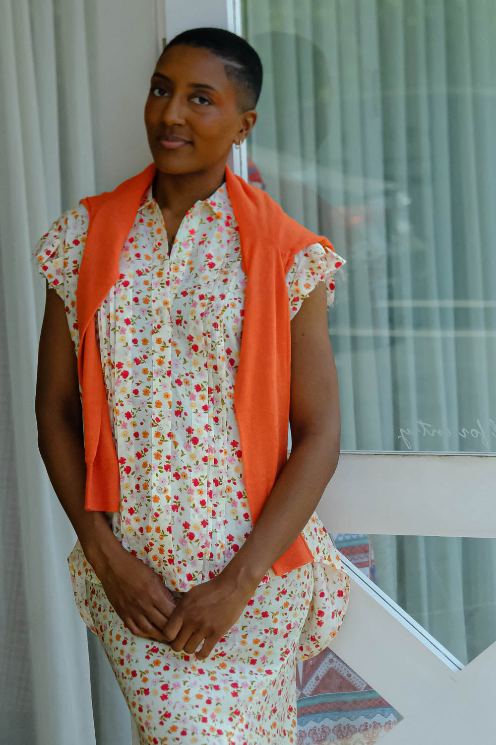 LEE MATHEWS | FLORAL BLOUSE | WOMEN'S LUXURY DESIGNER CLOTHING, SHOES, HANDBAGS & JEWELRY | CAPITOL CHARLOTTE, NC & BRENTWOOD, CA
