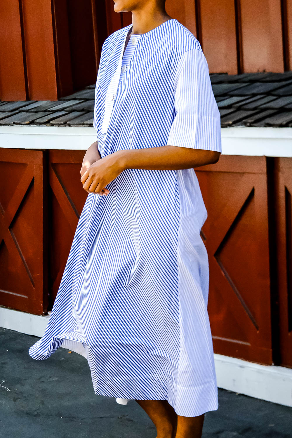 LEE MATHEWS | COTTON STRIPE IVY SHIRTDRESS | WOMEN'S LUXURY DESIGNER CLOTHING, SHOES, HANDBAGS & JEWELRY | CAPITOL CHARLOTTE, NC & BRENTWOOD, CA