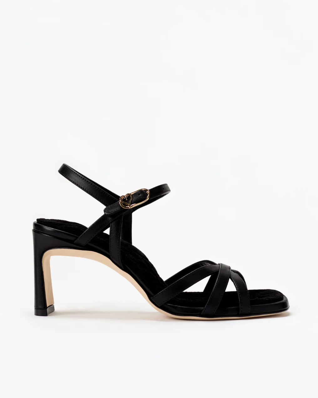 Black strappy heels from Le Seul available in Brentwood, CA and Charlotte, NC.