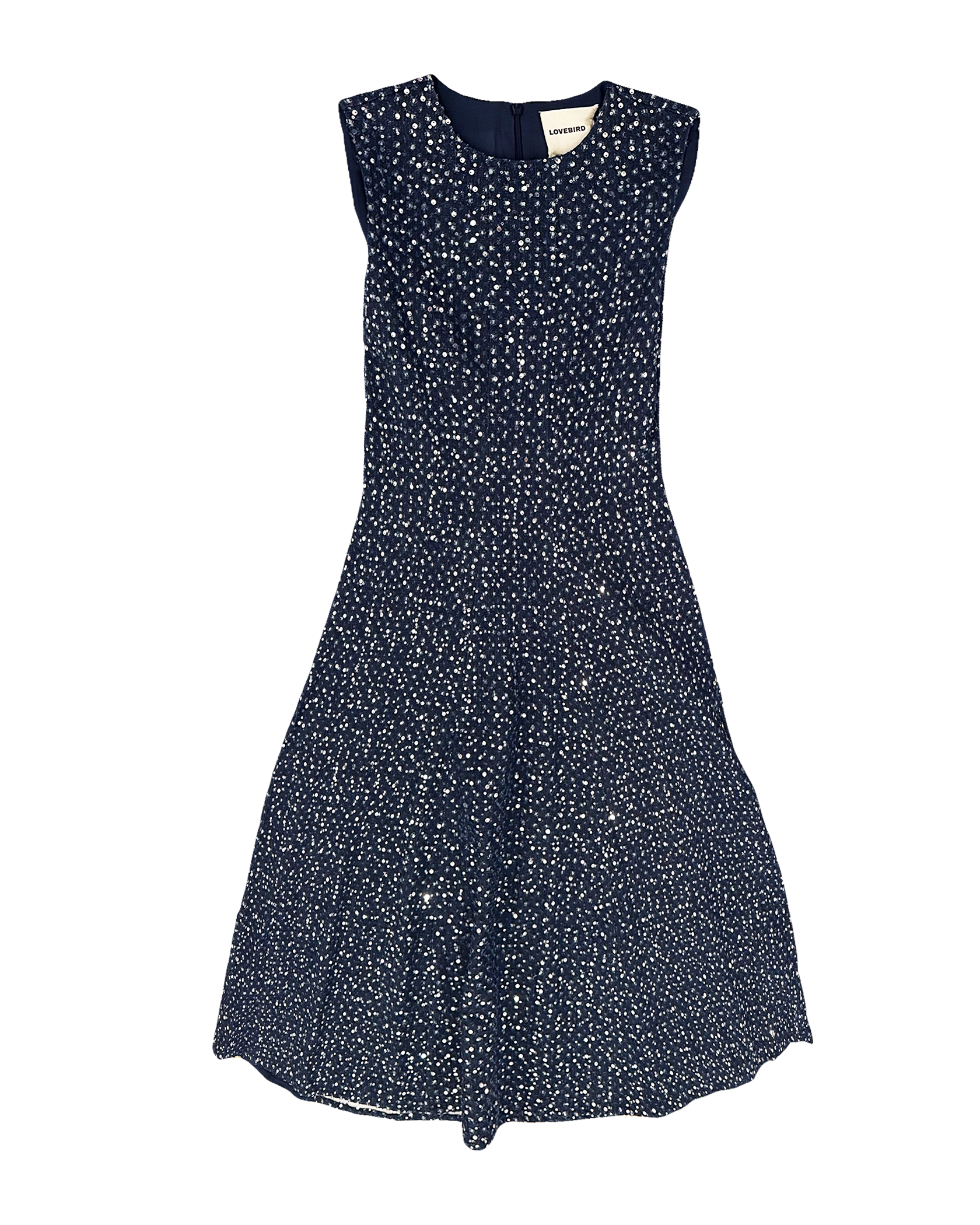 LOVEBIRDS | SLEEVELESS COSMIC DRESS