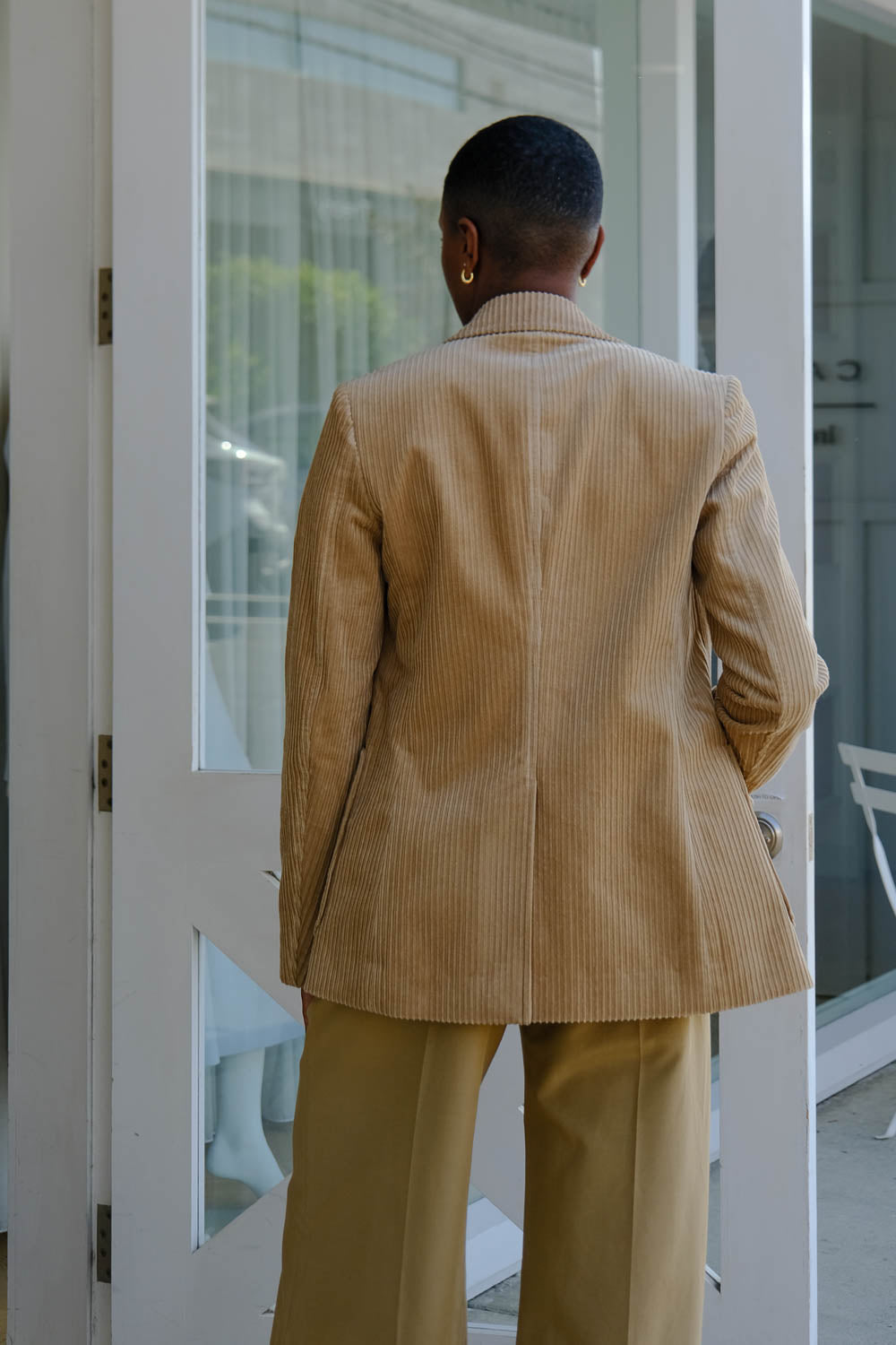 MARTIN GRANT | CO CORD 3 POCKET BLAZER
