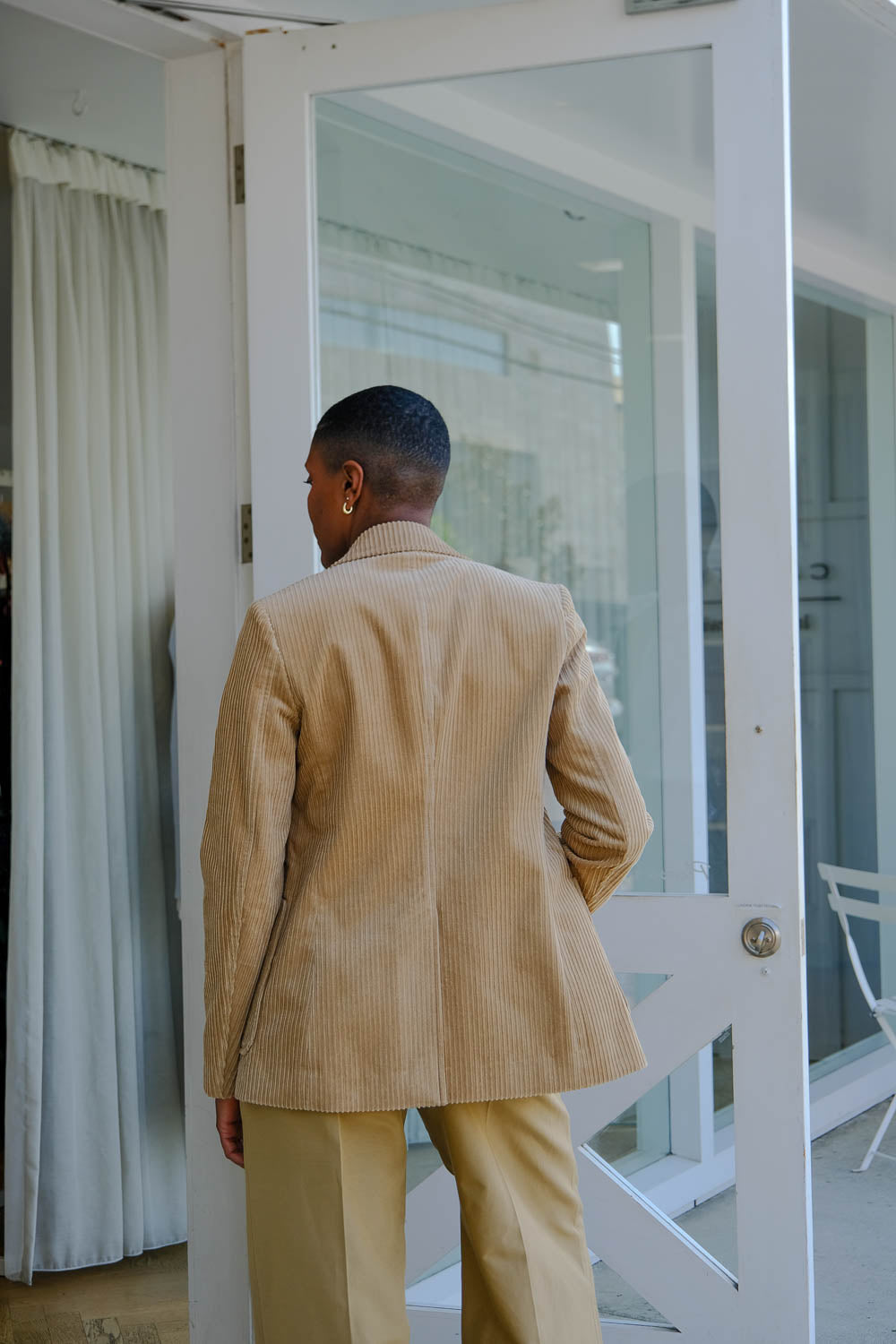 MARTIN GRANT | CO CORD 3 POCKET BLAZER