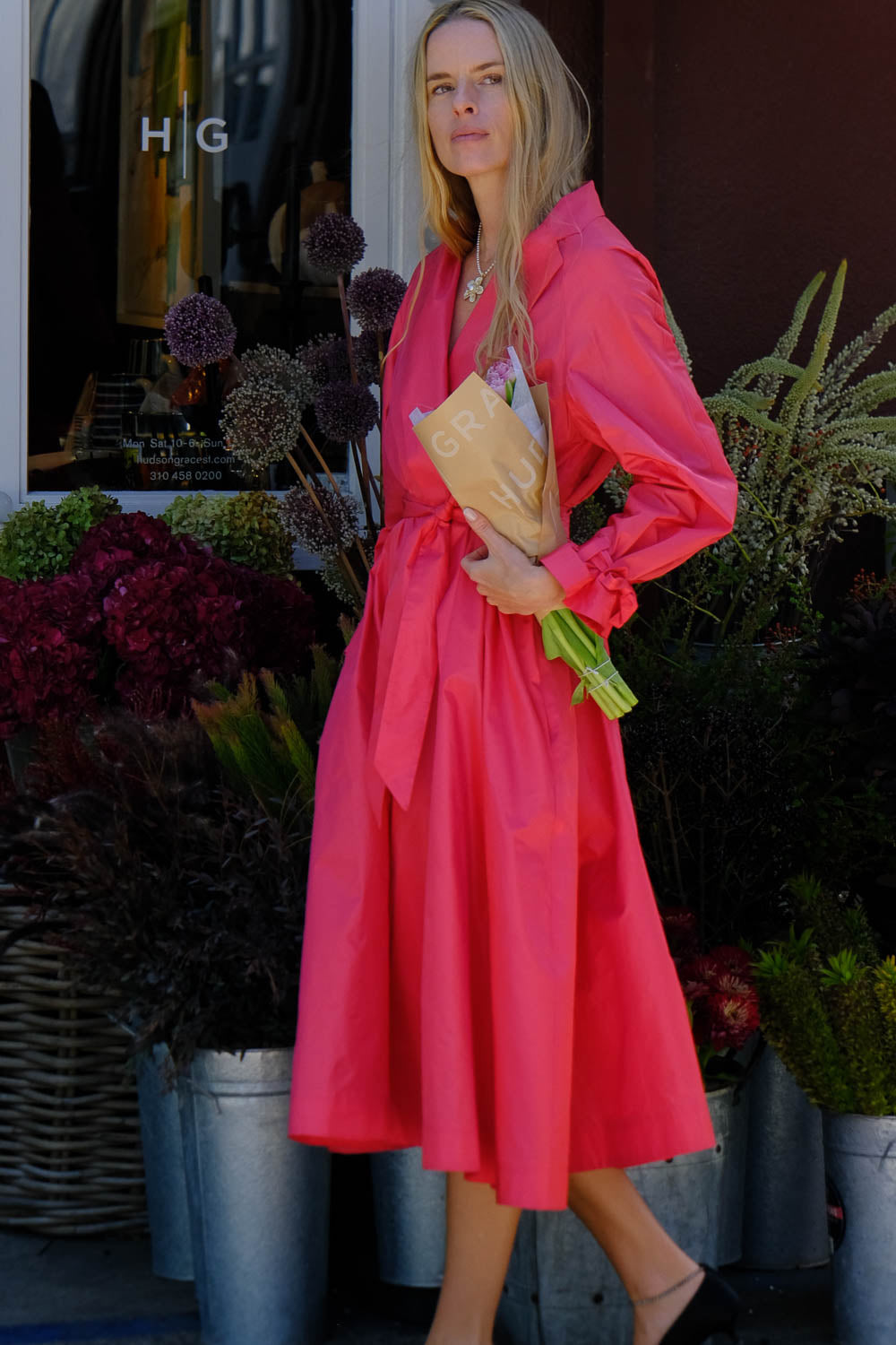 MARTIN GRANT | WRAPPED TRENCH DRESS | WOMEN'S LUXURY DESIGNER CLOTHING, SHOES, HANDBAGS & JEWELRY | CAPITOL CHARLOTTE, NC & BRENTWOOD, CA