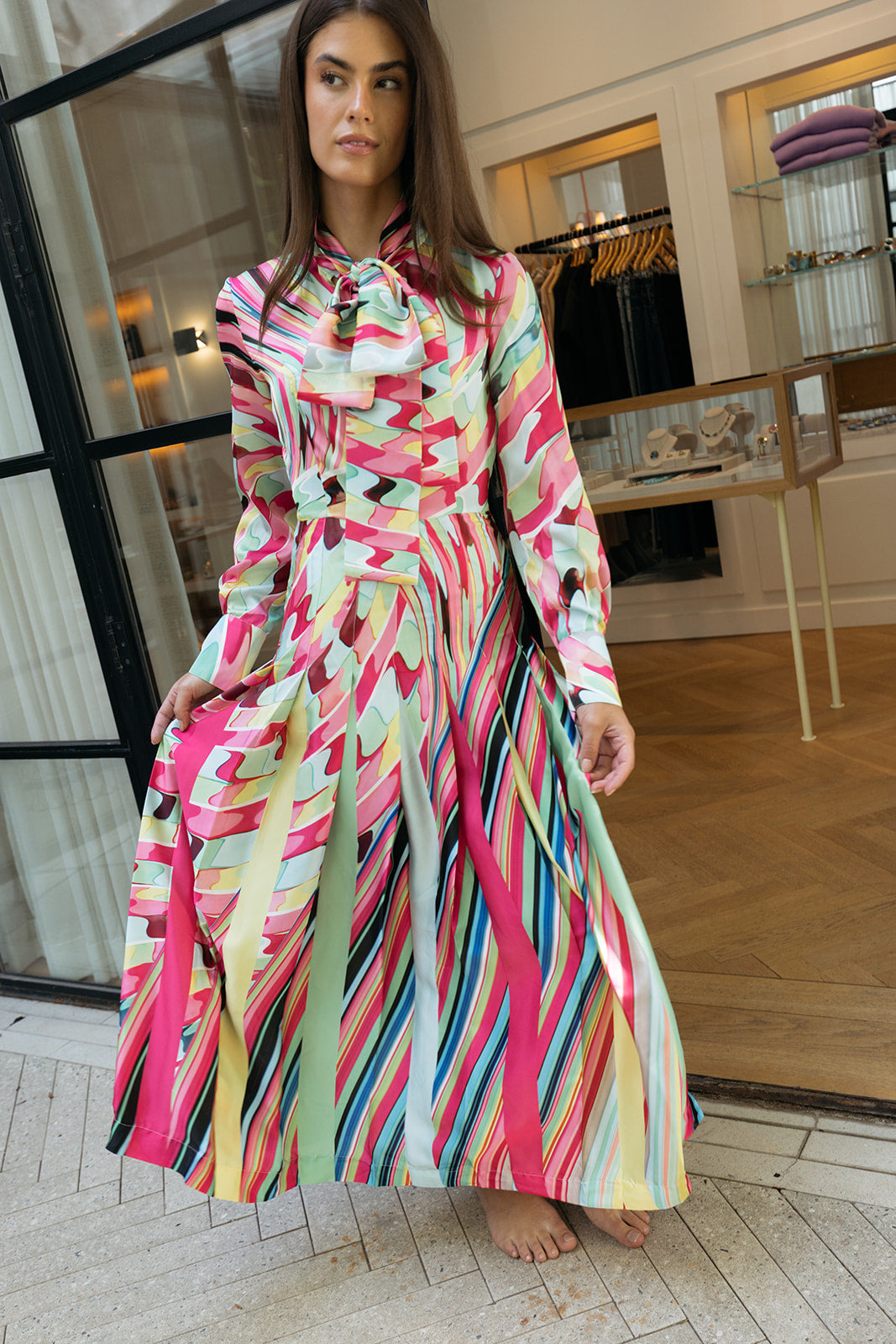 MARY KATRANTZOU | ALEXIS SHIRTDRESS | WOMEN'S LUXURY DESIGNER CLOTHING, JEWELRY & ACCESSORIES | CAPITOL CHARLOTTE, NC & BRENTWOOD, CA
