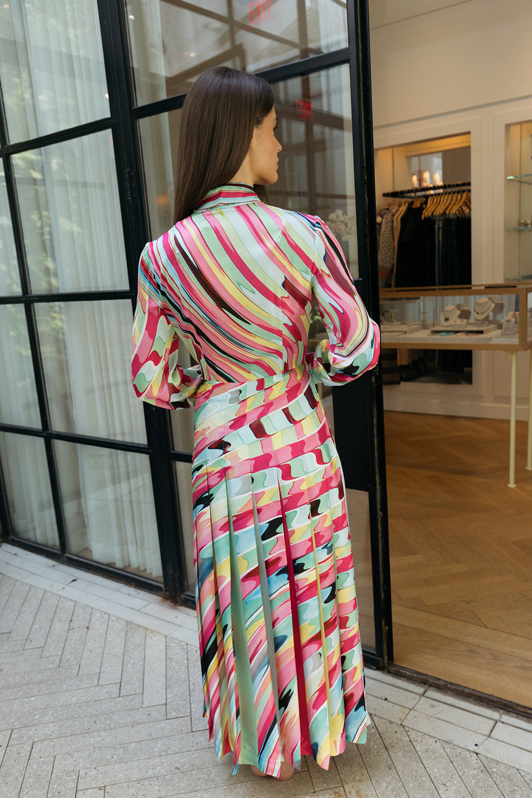 MARY KATRANTZOU | ALEXIS SHIRTDRESS | WOMEN'S LUXURY DESIGNER CLOTHING, JEWELRY & ACCESSORIES | CAPITOL CHARLOTTE, NC & BRENTWOOD, CA