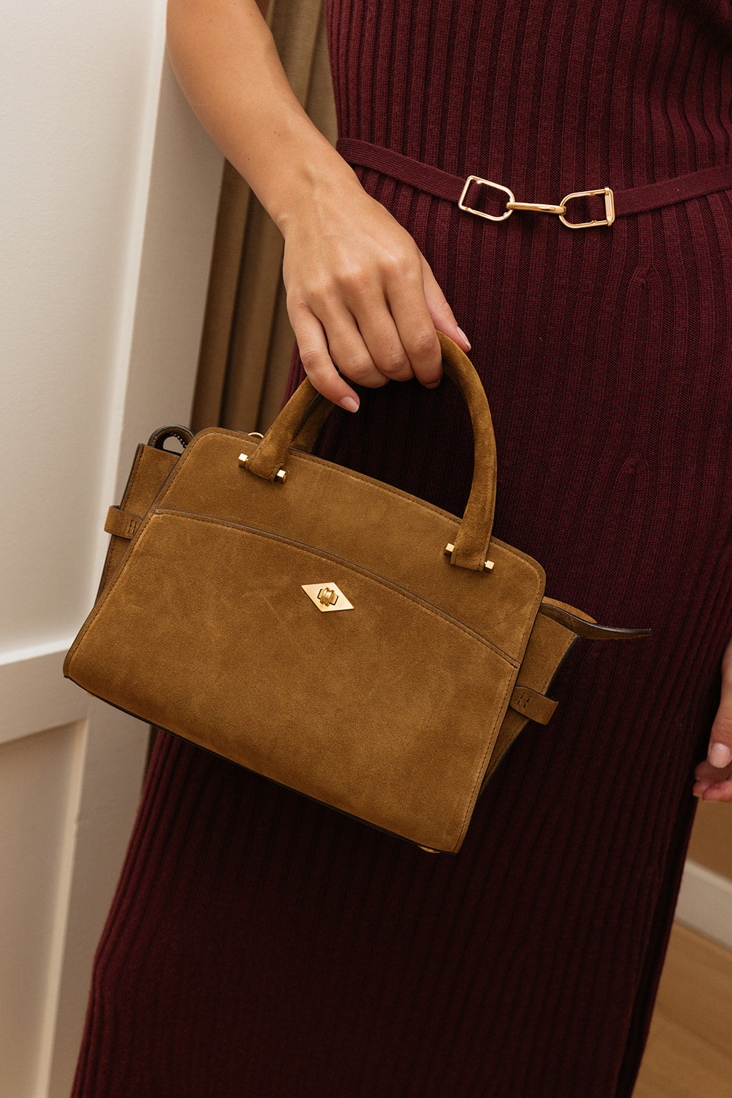 METIER | SUEDE PRIVATE EYE MINI BAG