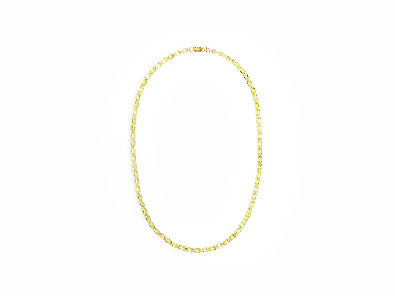 MARIE-HELENE DE TAILLAC | EMERALD CUT LADY LIKE NECKLACE