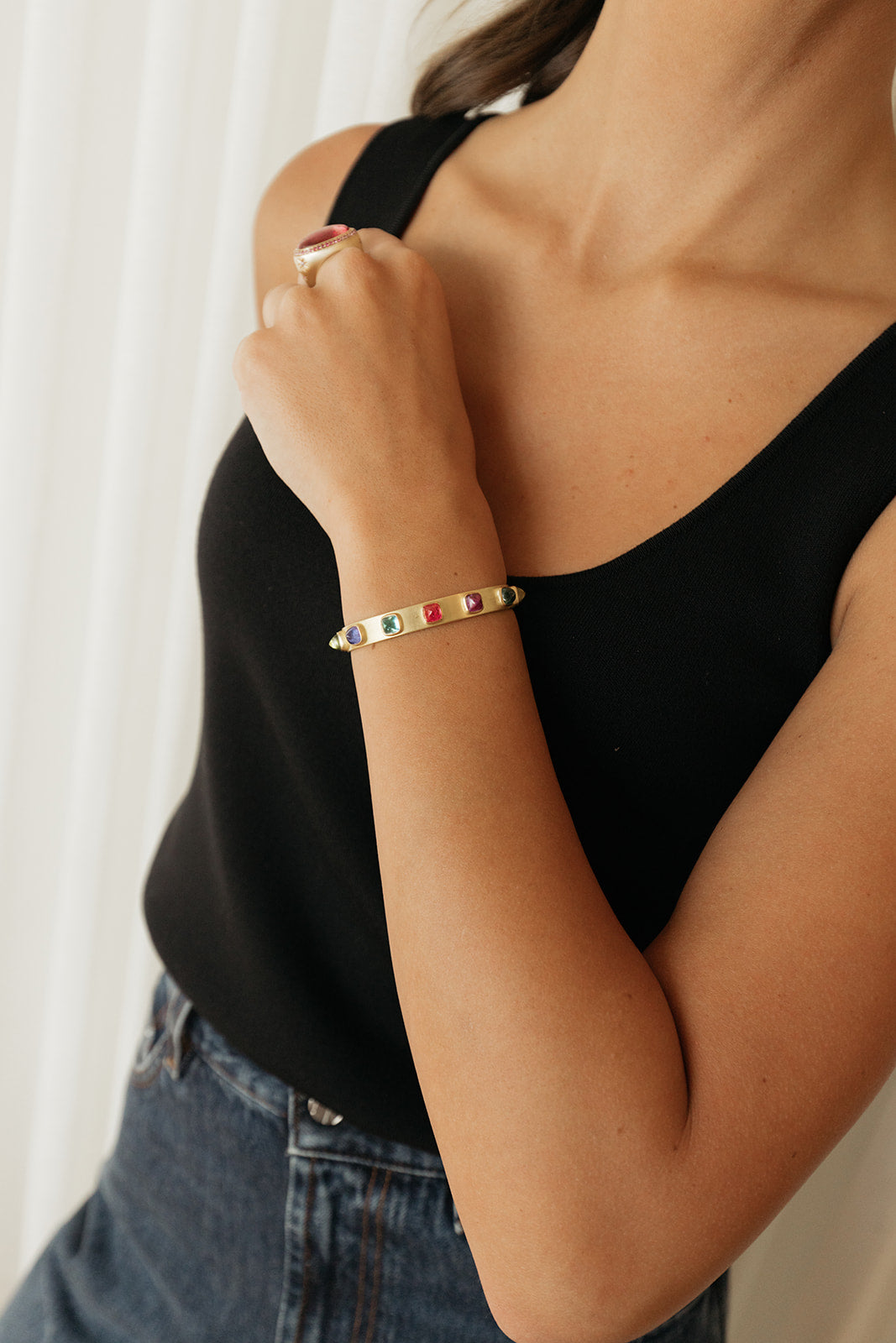 MARIE-HELENE DE TAILLAC | MULTI (9.21CT) PUNK BRACELET
