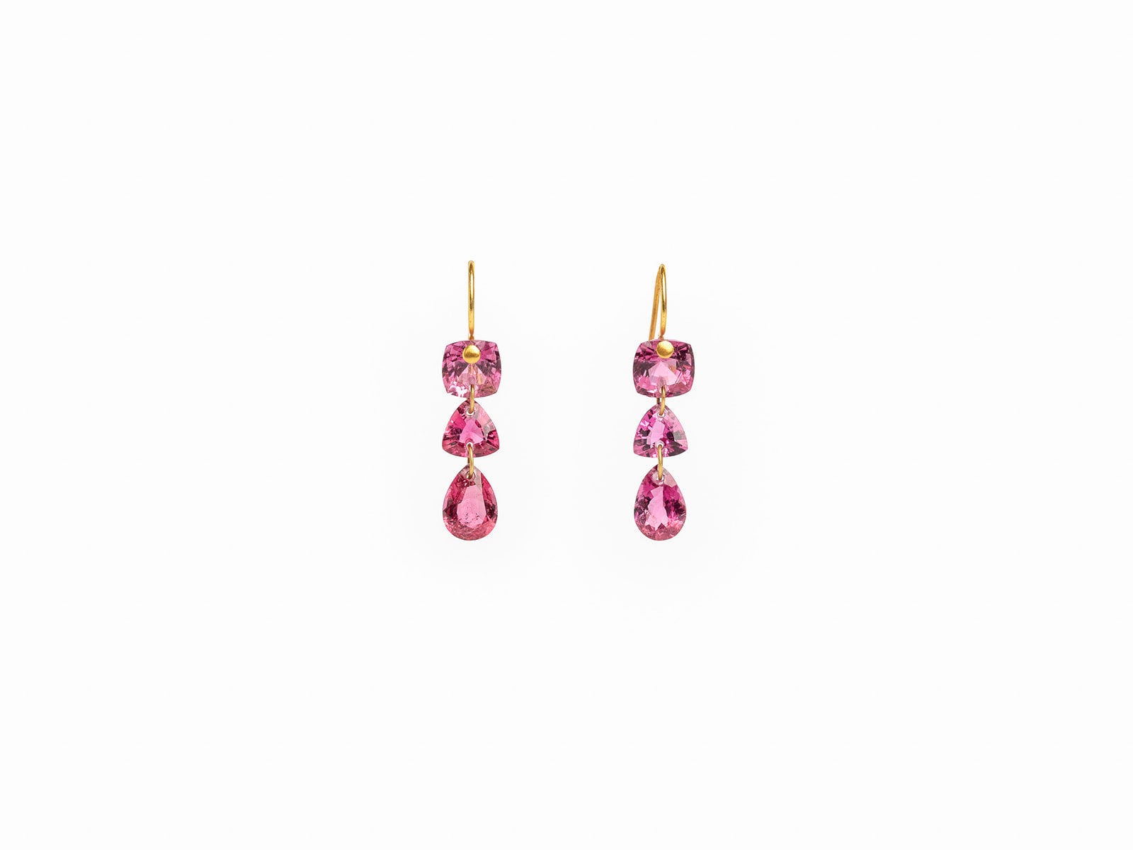 MARIE-HELENE DE TAILLAC | PINK TOURMALINE (8.31) JEMIMA EARRINGS