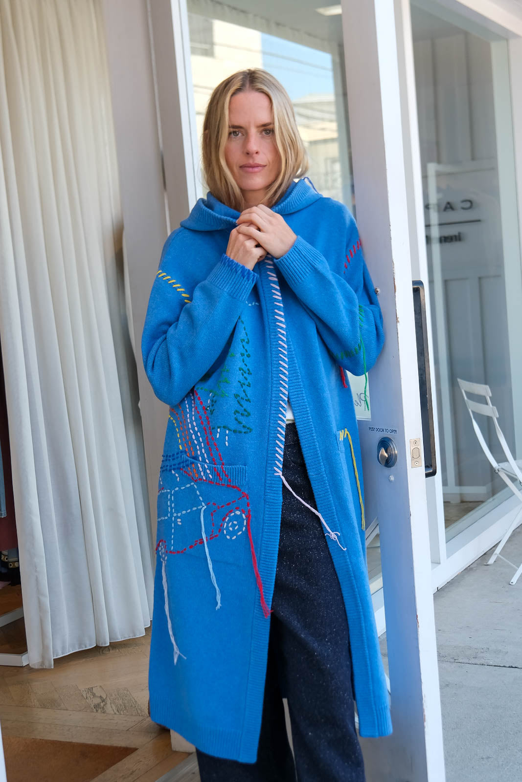 MIRA MIKATI | CO BLEND BRAX CARDIGAN
