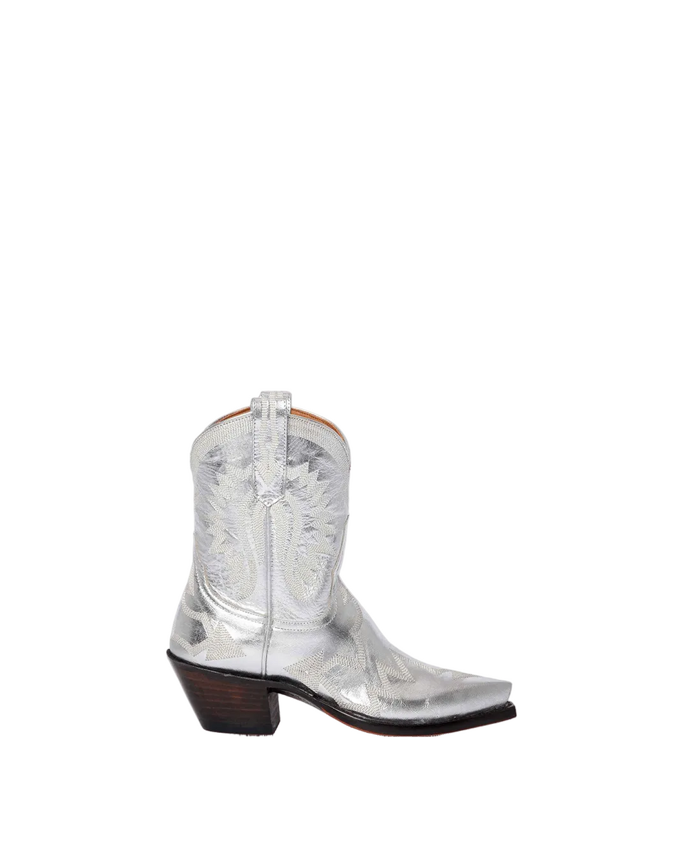 MAGGIE METALLIC SILVER | WOMEN'S LUXURY DESIGNER CLOTHING, SHOES, HANDBAGS & JEWELRY | CAPITOL CHARLOTTE, NC & BRENTWOOD, CA