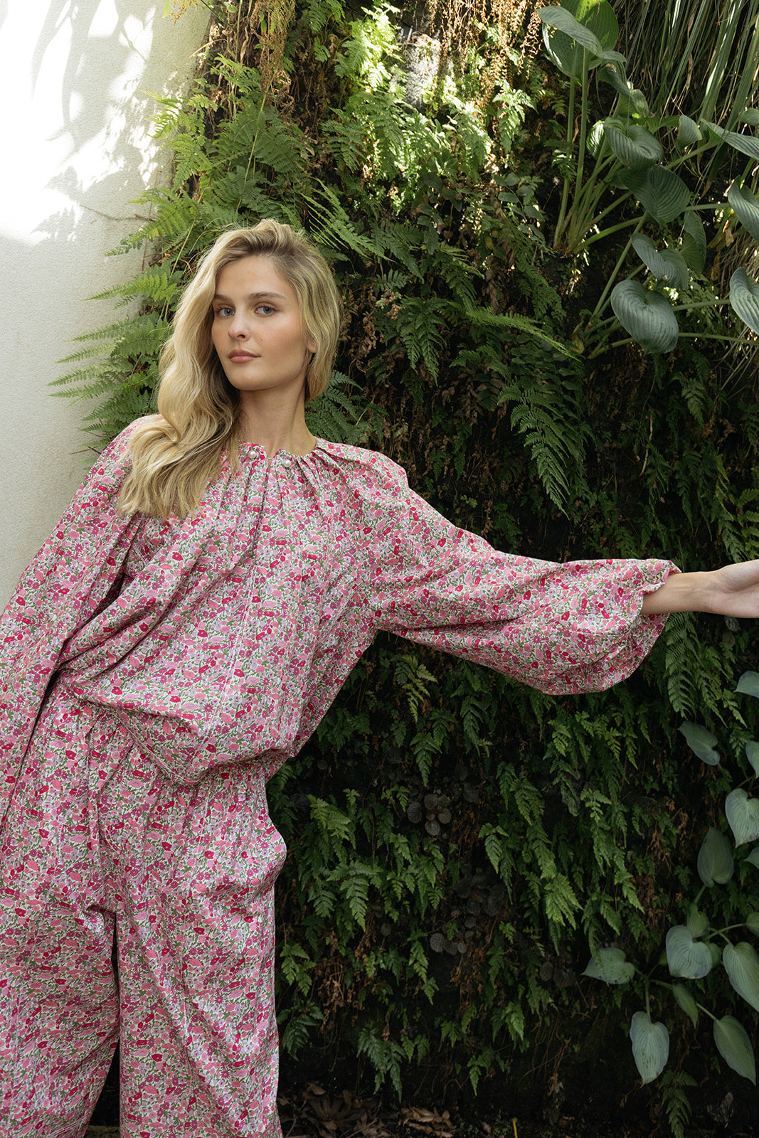 NACKIYE | FLORAL GRAND BAZAAR TOP | WOMEN'S LUXURY DESIGNER CLOTHING, JEWELRY & ACCESSORIES | CAPITOL CHARLOTTE, NC & BRENTWOOD, CA