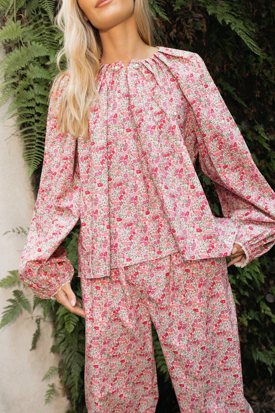 NACKIYE | FLORAL GRAND BAZAAR TOP | WOMEN'S LUXURY DESIGNER CLOTHING, JEWELRY & ACCESSORIES | CAPITOL CHARLOTTE, NC & BRENTWOOD, CA
