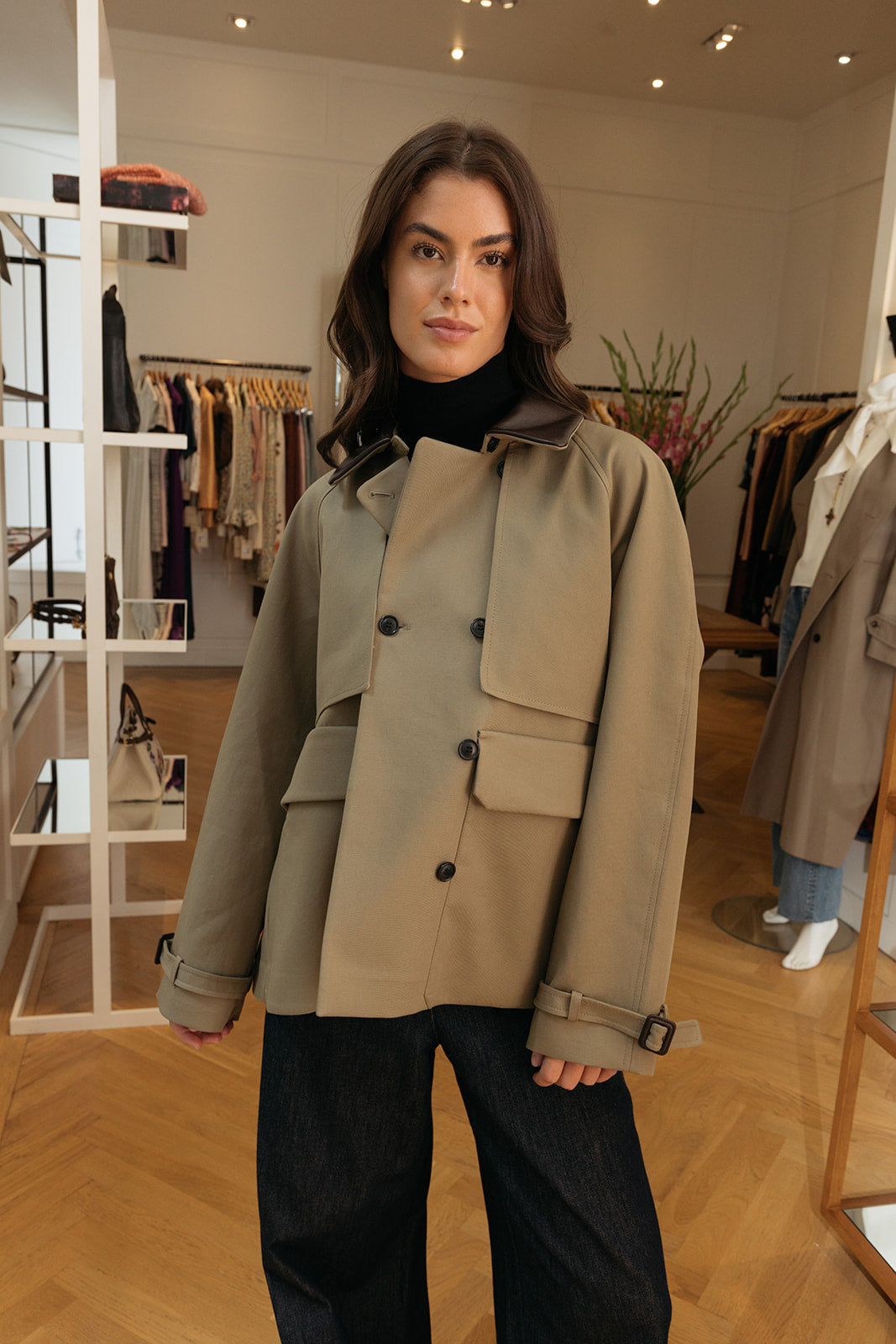 NACKIYE | POWER BALLAD SHORT JACKET | WOMEN'S LUXURY DESIGNER CLOTHING, SHOES, HANDBAGS & JEWELRY | CAPITOL CHARLOTTE, NC & BRENTWOOD, CA