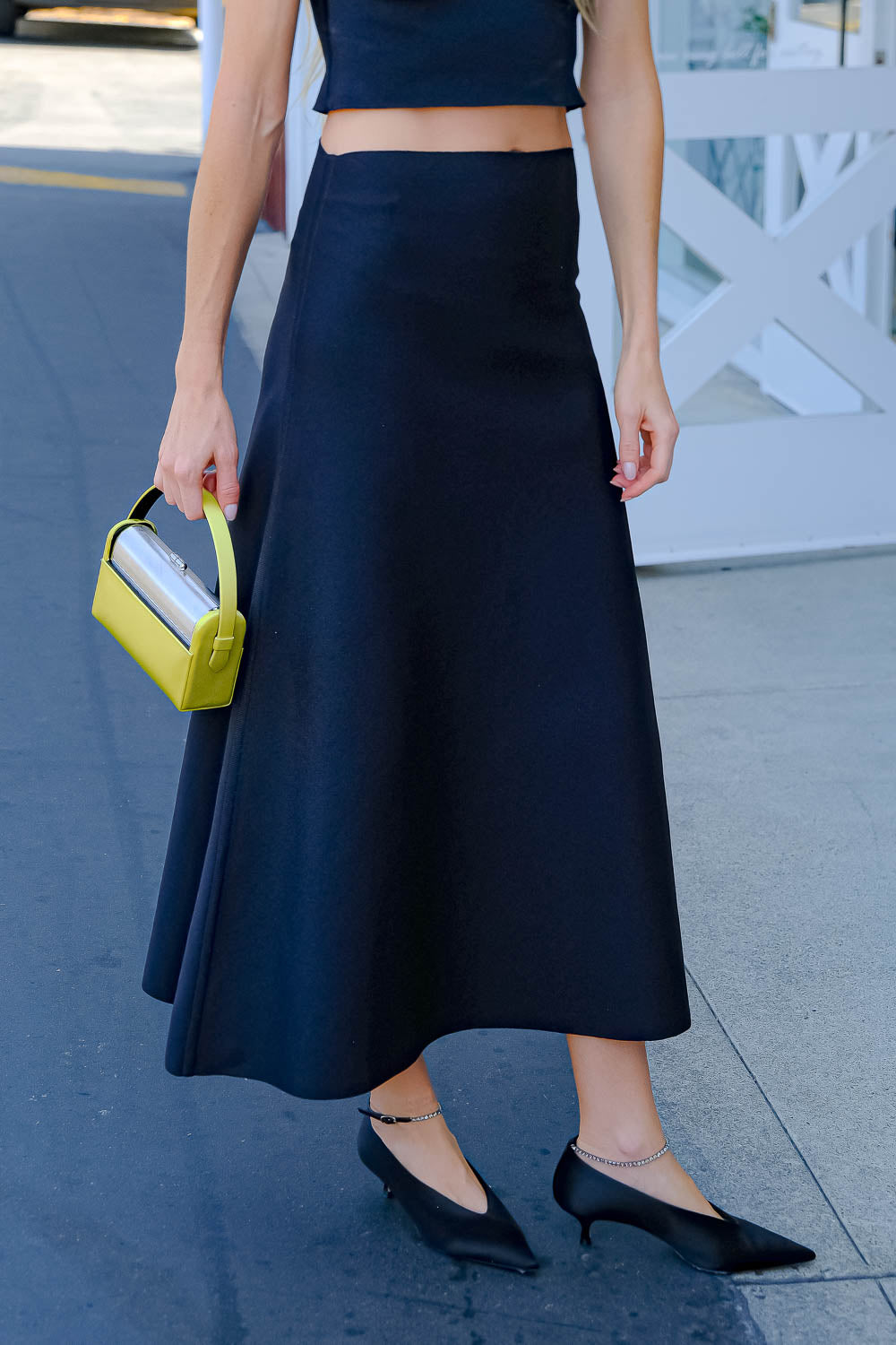 PEPA POMBO | ALINE PORTICO MIDI SKIRT | WOMEN'S LUXURY DESIGNER CLOTHING, SHOES, HANDBAGS & JEWELRY | CAPITOL CHARLOTTE, NC & BRENTWOOD, CA