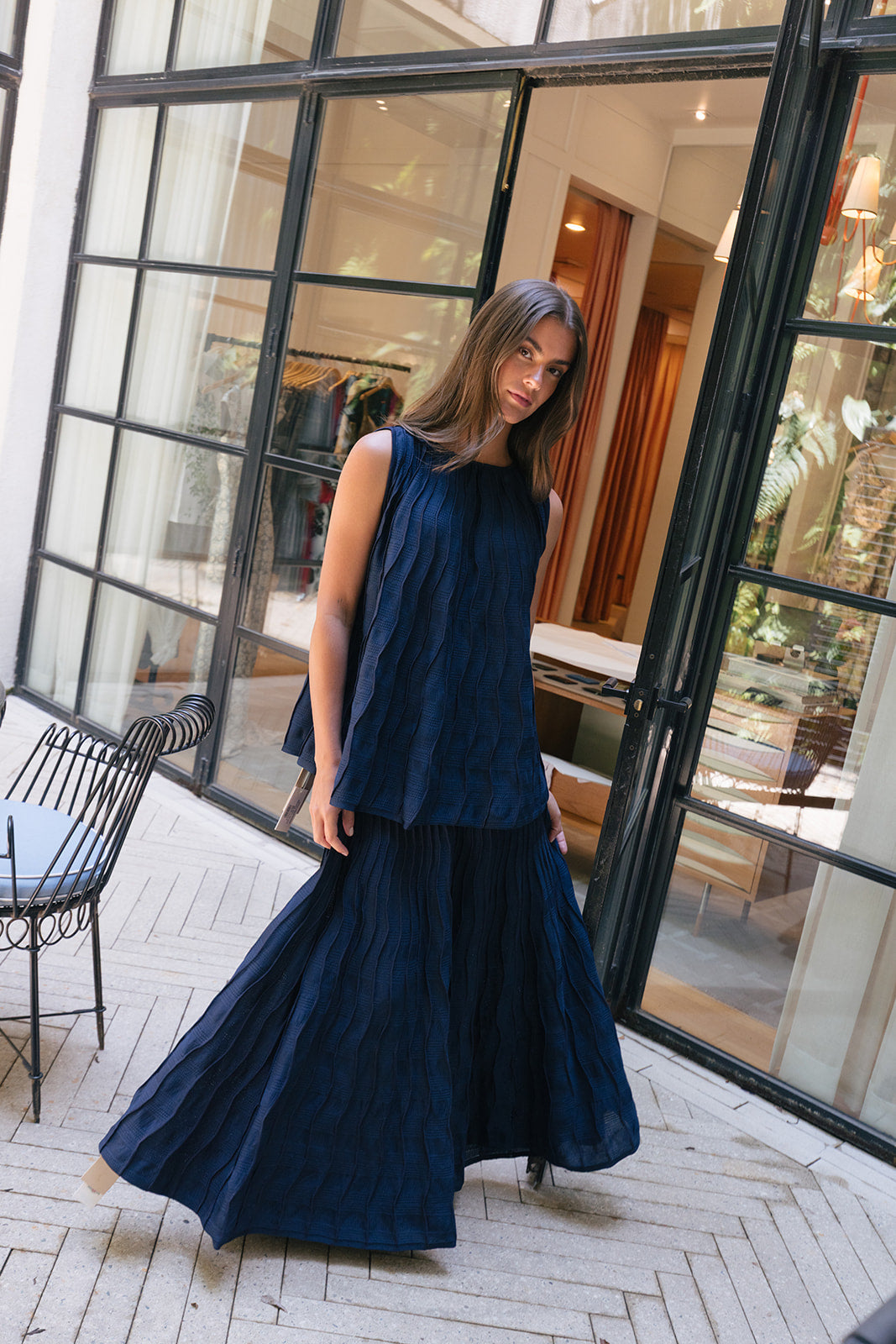 PEPA POMBO | GLOWLINE MAXI SKIRT | WOMEN'S LUXURY DESIGNER CLOTHING, SHOES, HANDBAGS & JEWELRY | CAPITOL CHARLOTTE, NC & BRENTWOOD, CA