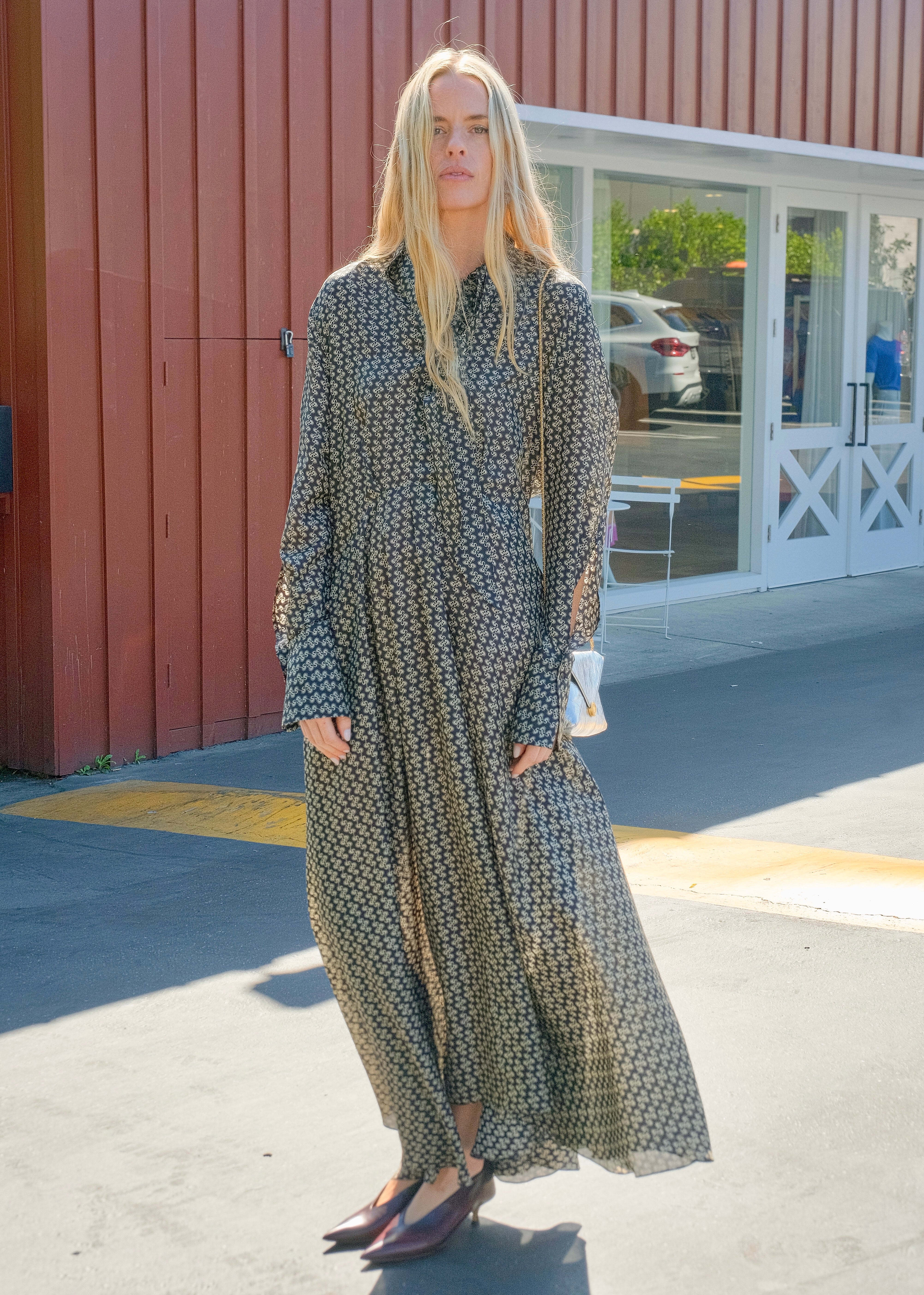PETAR PETROV | FLUID PRINTED MAXI DRESS | WOMEN'S LUXURY DESIGNER CLOTHING, SHOES, HANDBAGS & JEWELRY | CAPITOL CHARLOTTE, NC & BRENTWOOD, CA