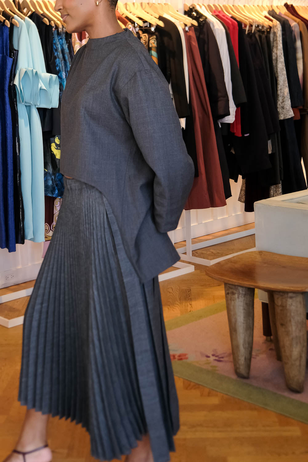 PLAN C | BOATNECK SHIRT | WOMEN'S LUXURY DESIGNER CLOTHING, SHOES, HANDBAGS & JEWELRY | CAPITOL CHARLOTTE, NC & BRENTWOOD, CA