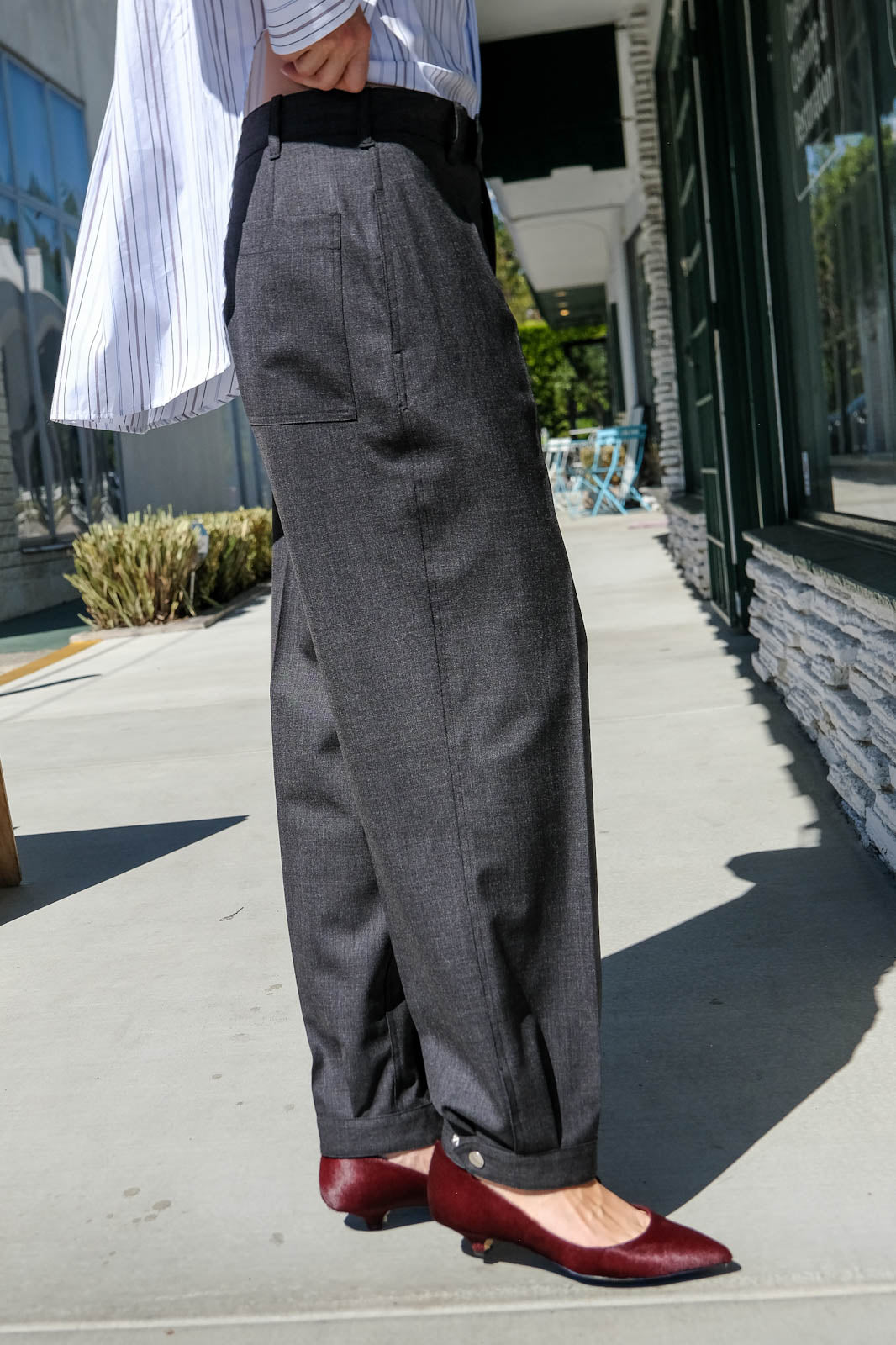 PLAN C | CROPPED TROUSER