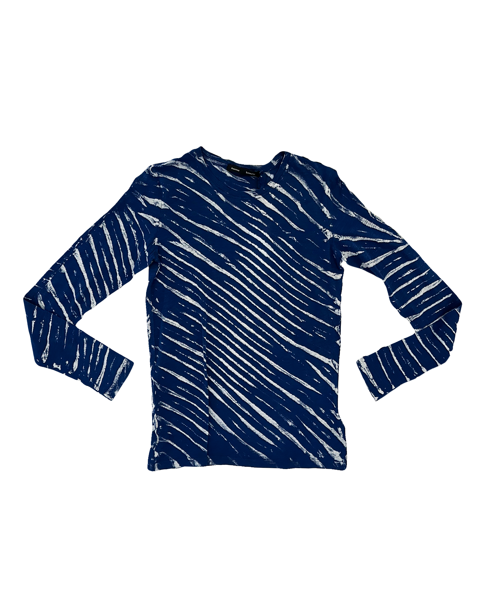 PROENZA SCHOULER | LONG SLEEVE TIE DYE MIA T-SHIRT