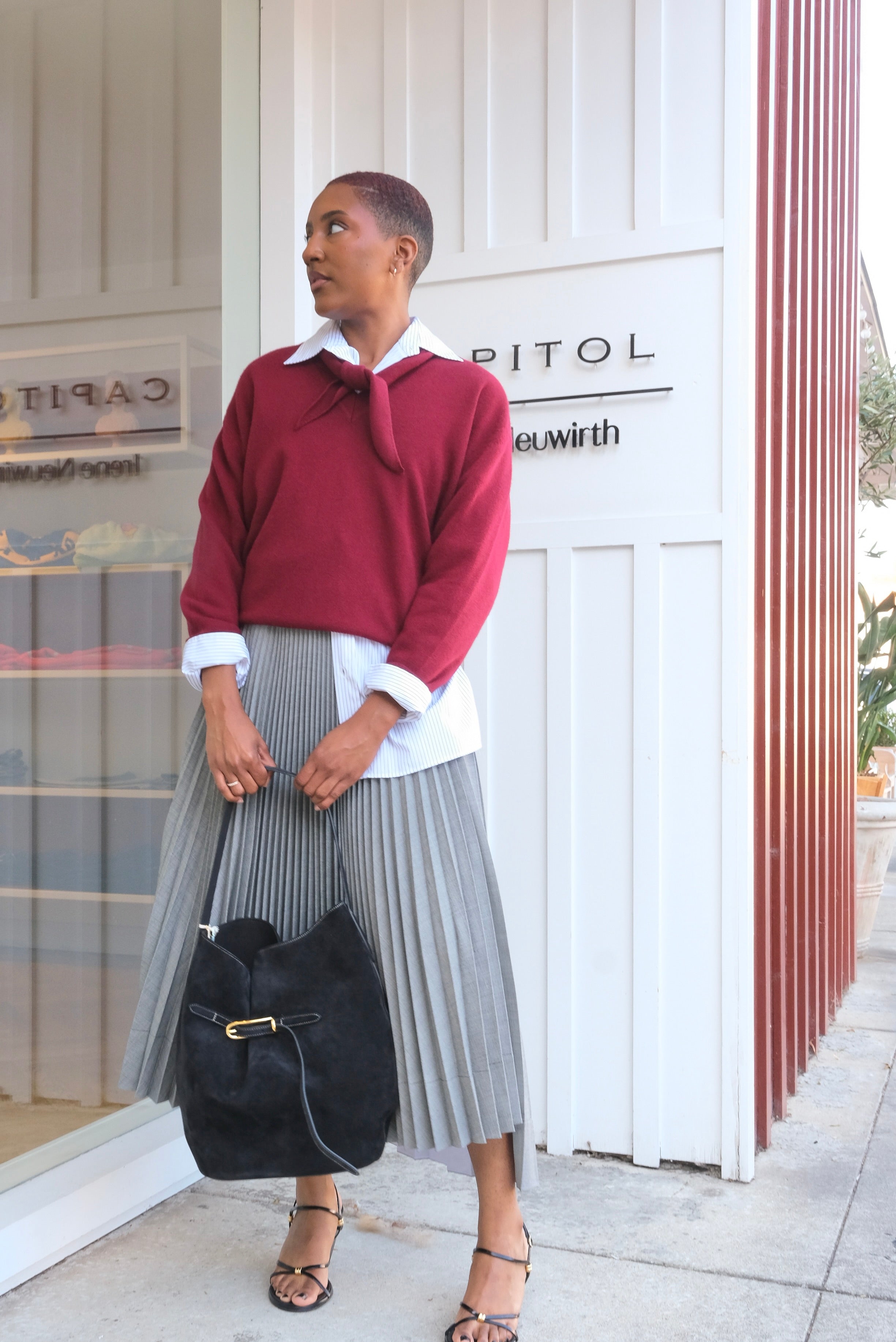 LIFFNER | BELTED BUCKET BAG