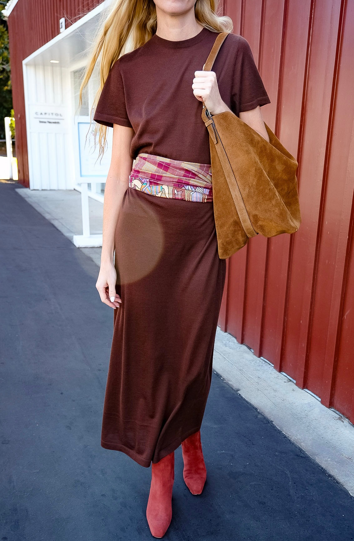 CO | CASHMERE T-SHIRT DRESS