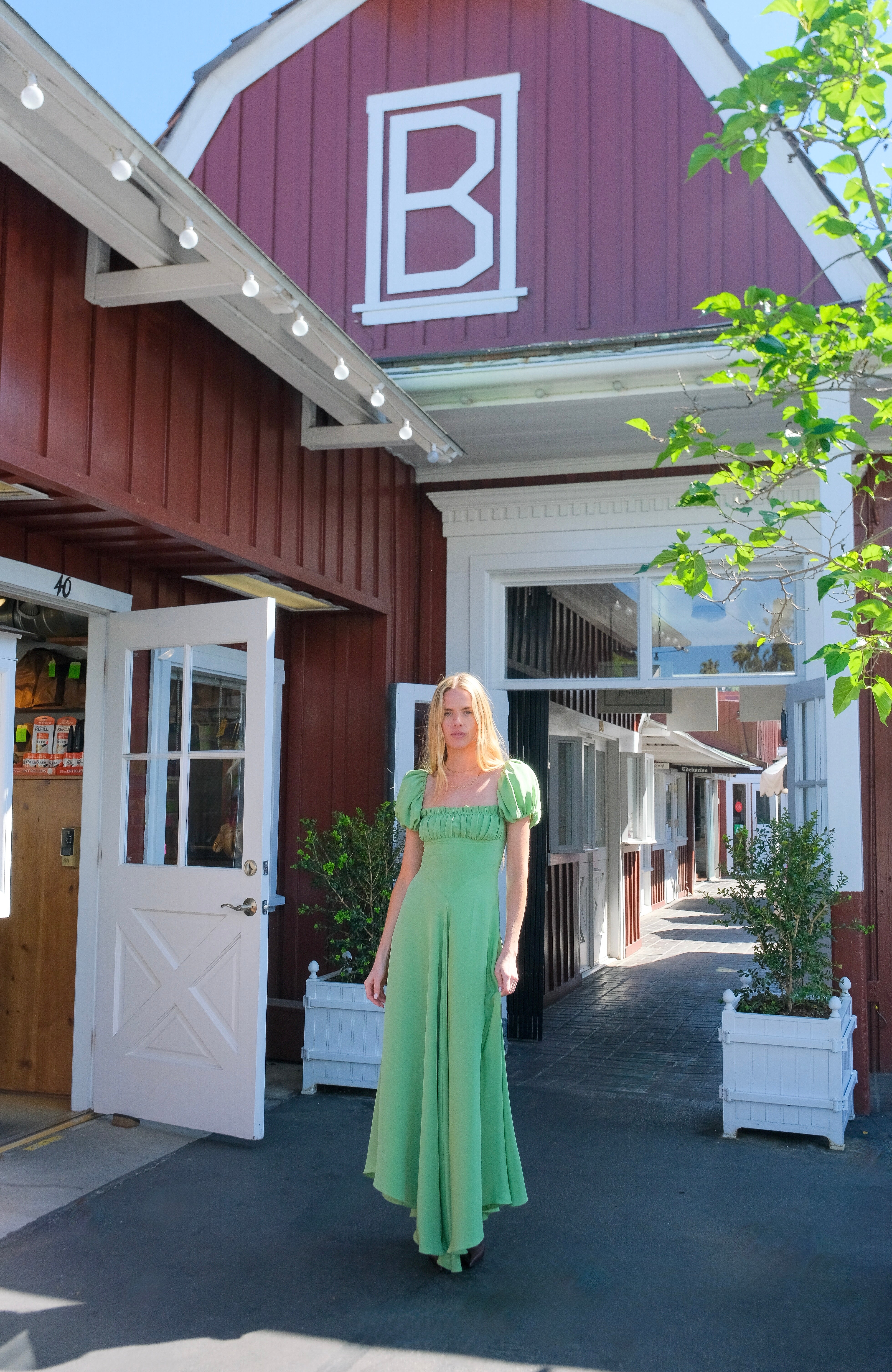 RODARTE | GREEN SILK CREPE DRESS | WOMEN'S LUXURY DESIGNER CLOTHING, SHOES, HANDBAGS & JEWELRY | CAPITOL CHARLOTTE, NC & BRENTWOOD, CA