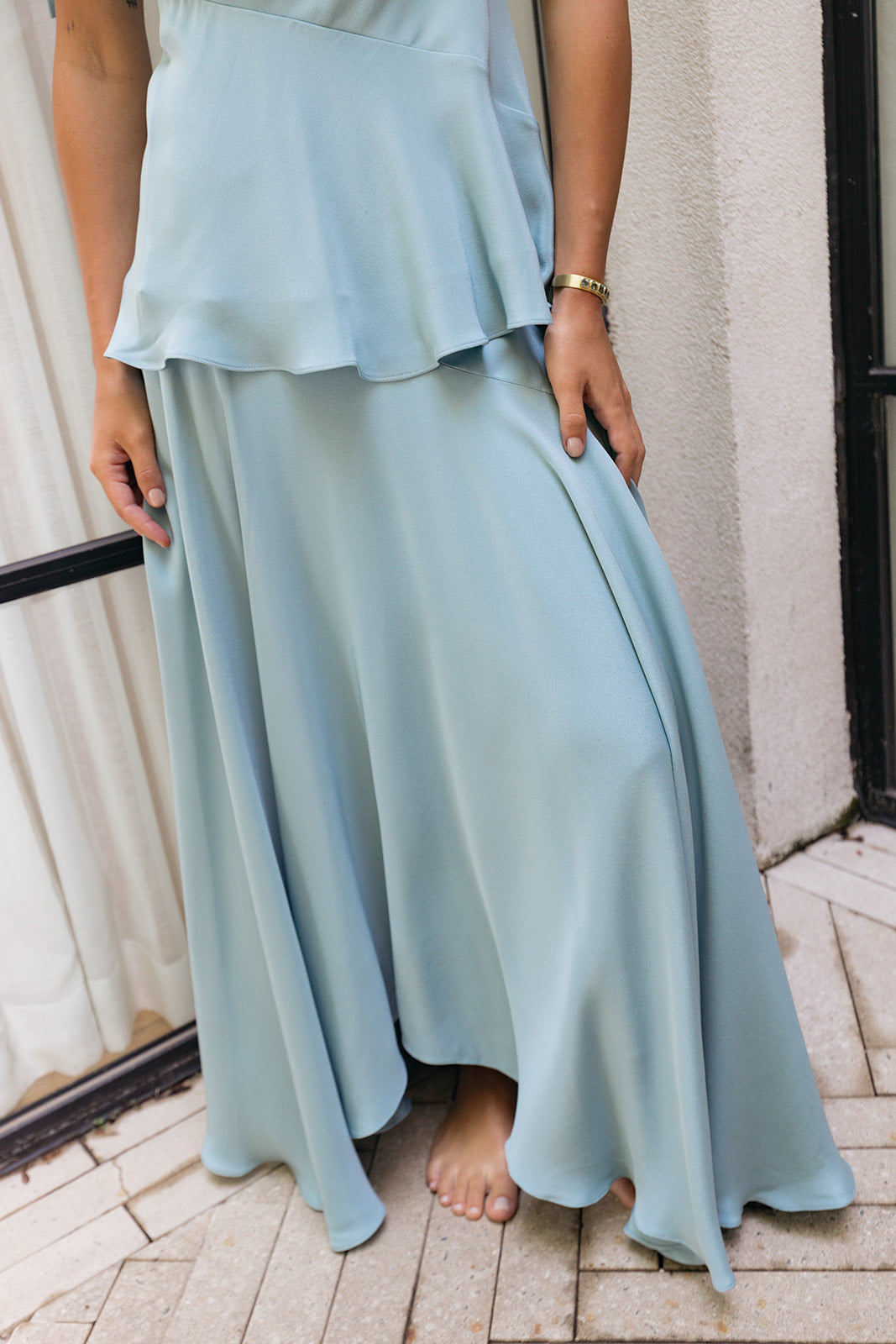 RODARTE | SILK CREPE BIAS SKIRT | WOMEN'S LUXURY DESIGNER CLOTHING, SHOES, HANDBAGS & JEWELRY | CAPITOL CHARLOTTE, NC & BRENTWOOD, CA