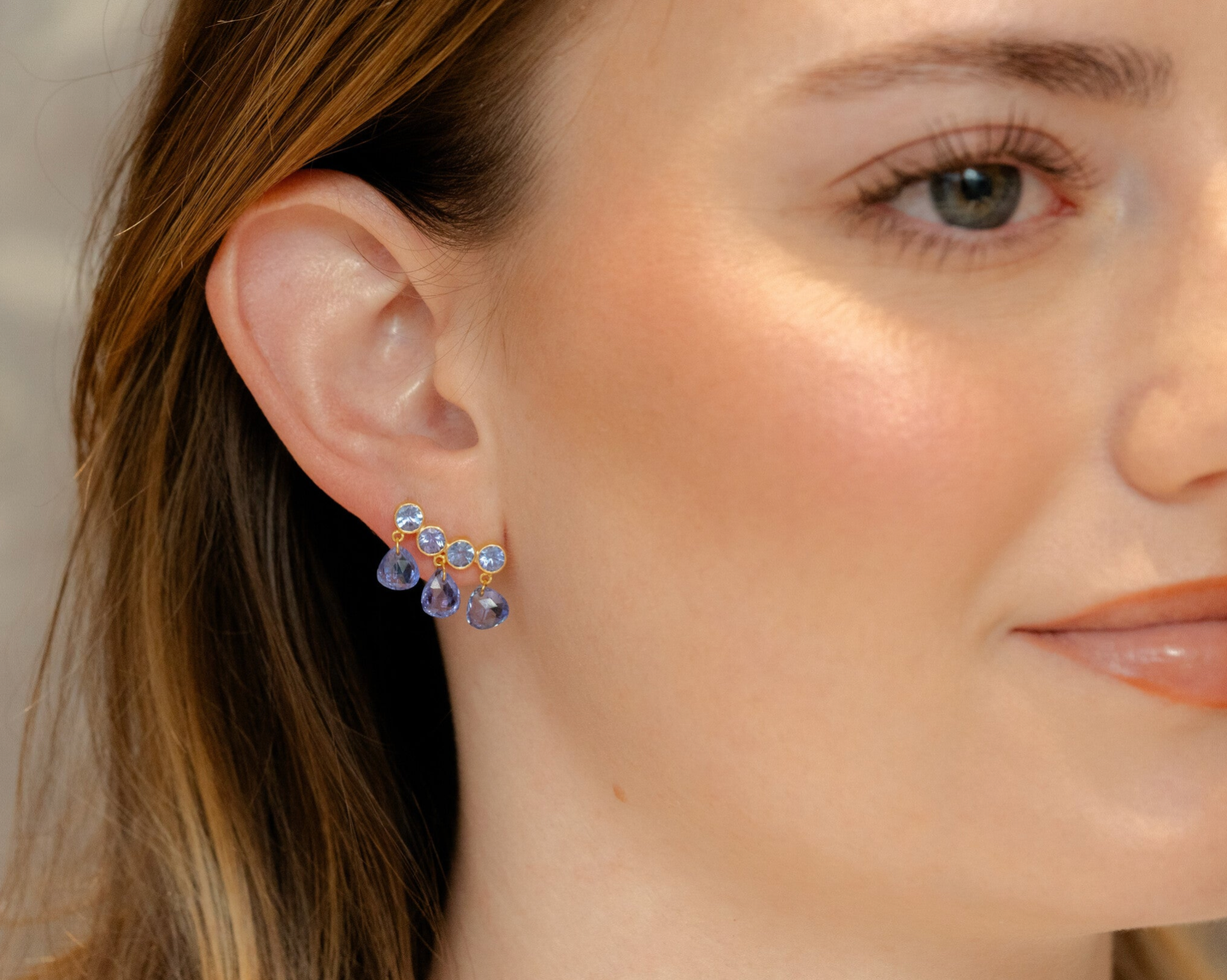 MARIE HÉLÈNE DE TAILLAC | PENDELOQUE EARRINGS