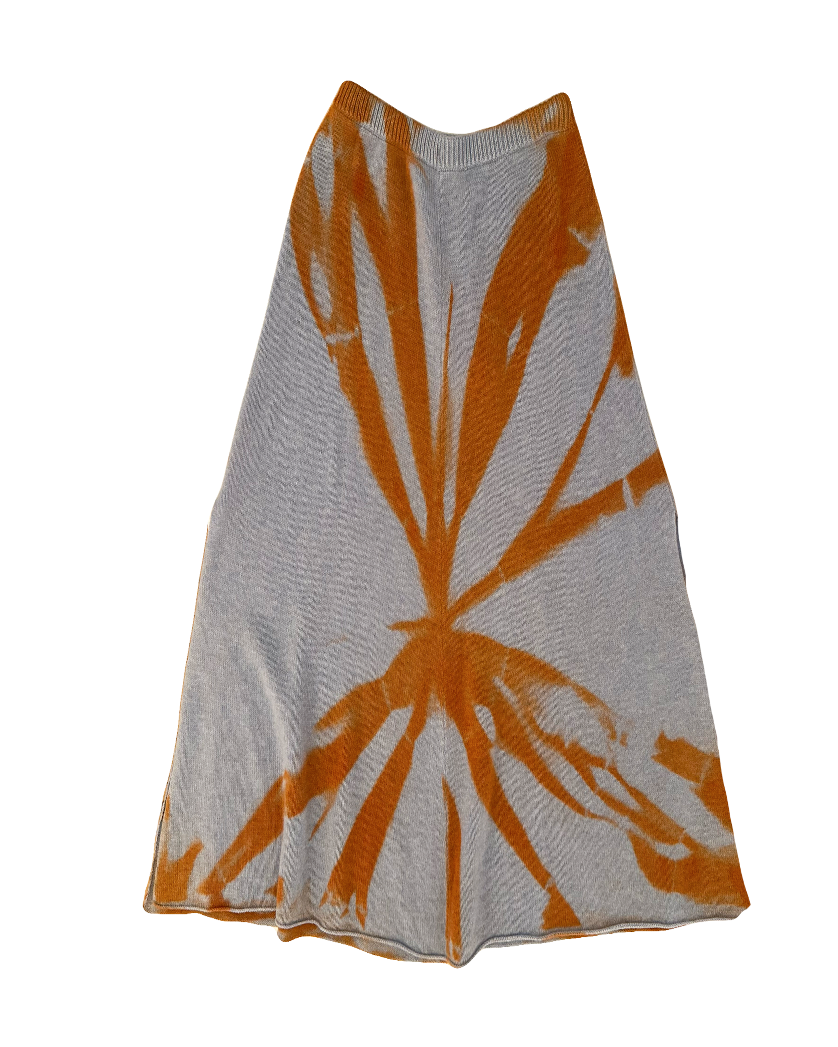 THE ELDER STATESMAN | MYTHIC SIDE SLIT KNIT SKIRT