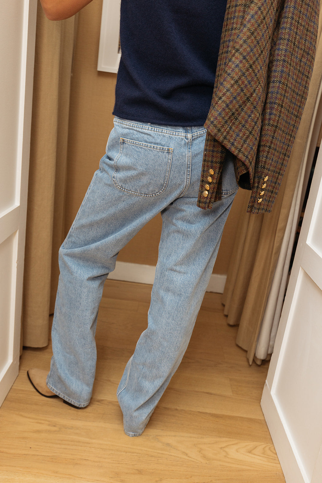THOM BROWNE | CLASSIC 5 POCKET JEAN | WOMEN'S LUXURY DESIGNER CLOTHING, SHOES, HANDBAGS & JEWELRY | CAPITOL CHARLOTTE, NC & BRENTWOOD, CA